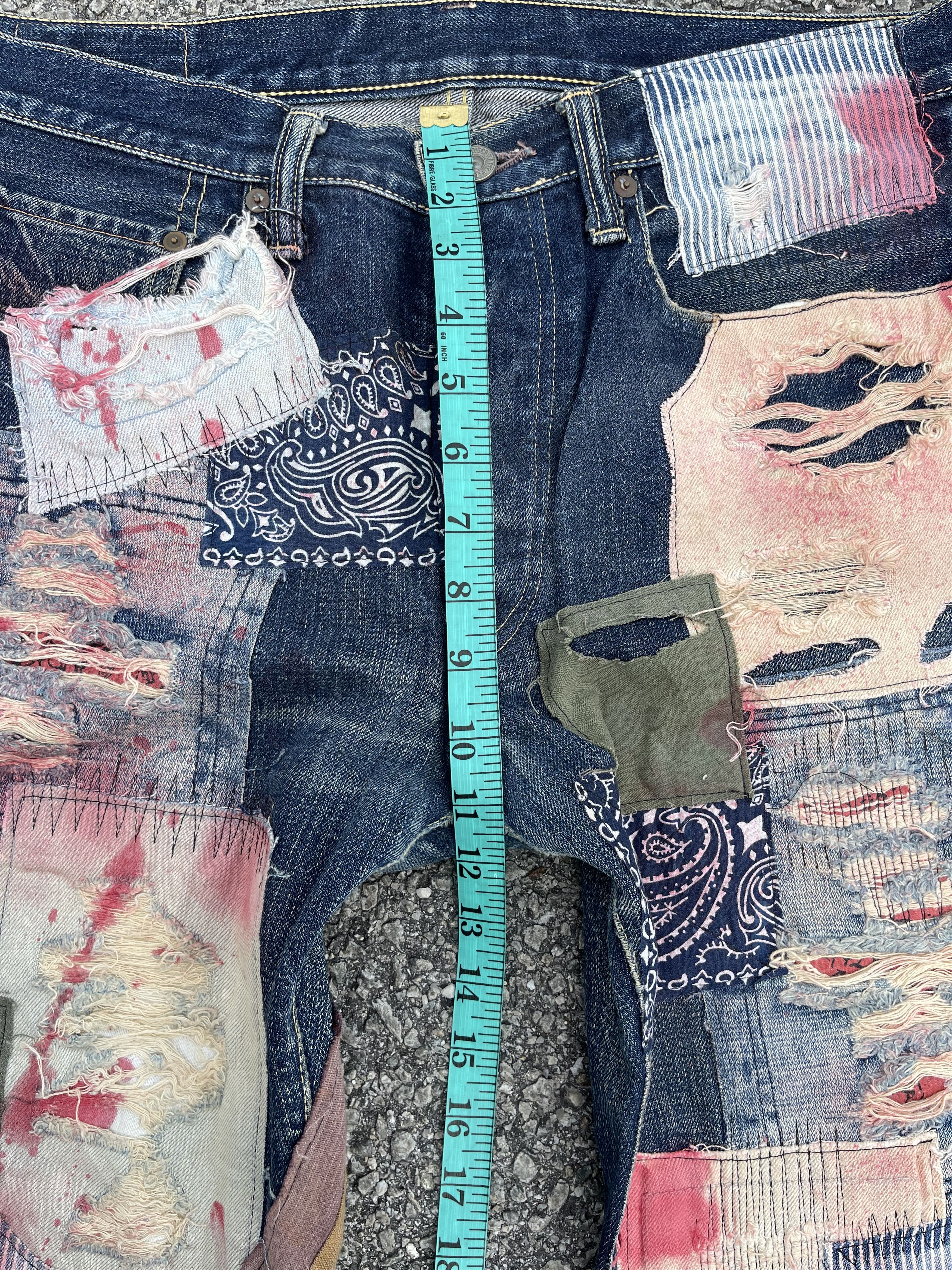 Kapital × Kapital Kountry Kapital Patchwork Size US 34 / EU 50 - 13 Thumbnail