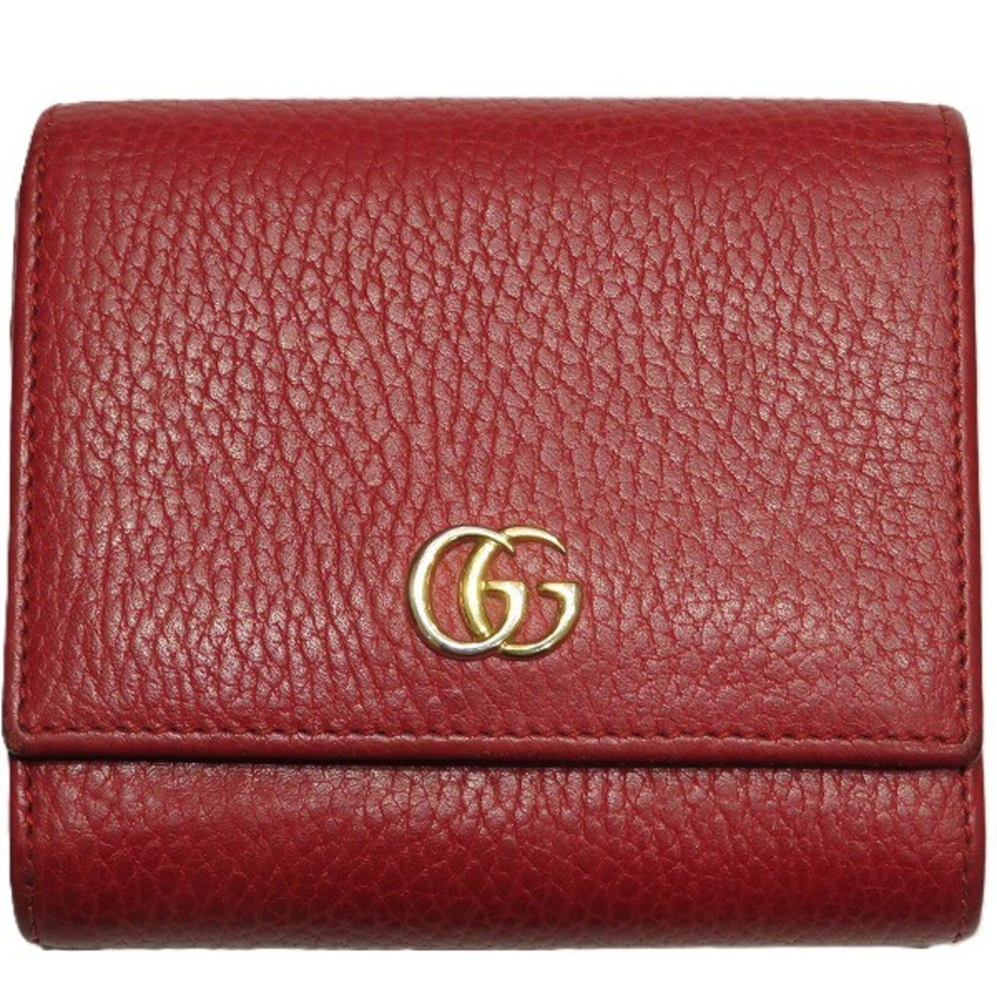 Gucci Gucci Double G Compact Wallet 598587 Bi-fold for Women Size ONE SIZE - 1 Thumbnail
