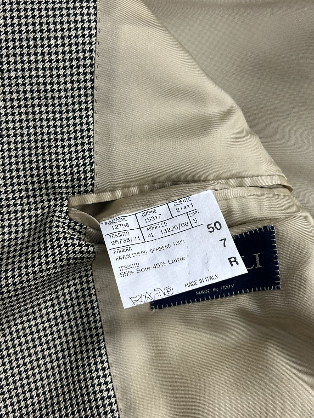 Canali Canali blazer made in Italy size-50R Size 50R - 11 Thumbnail