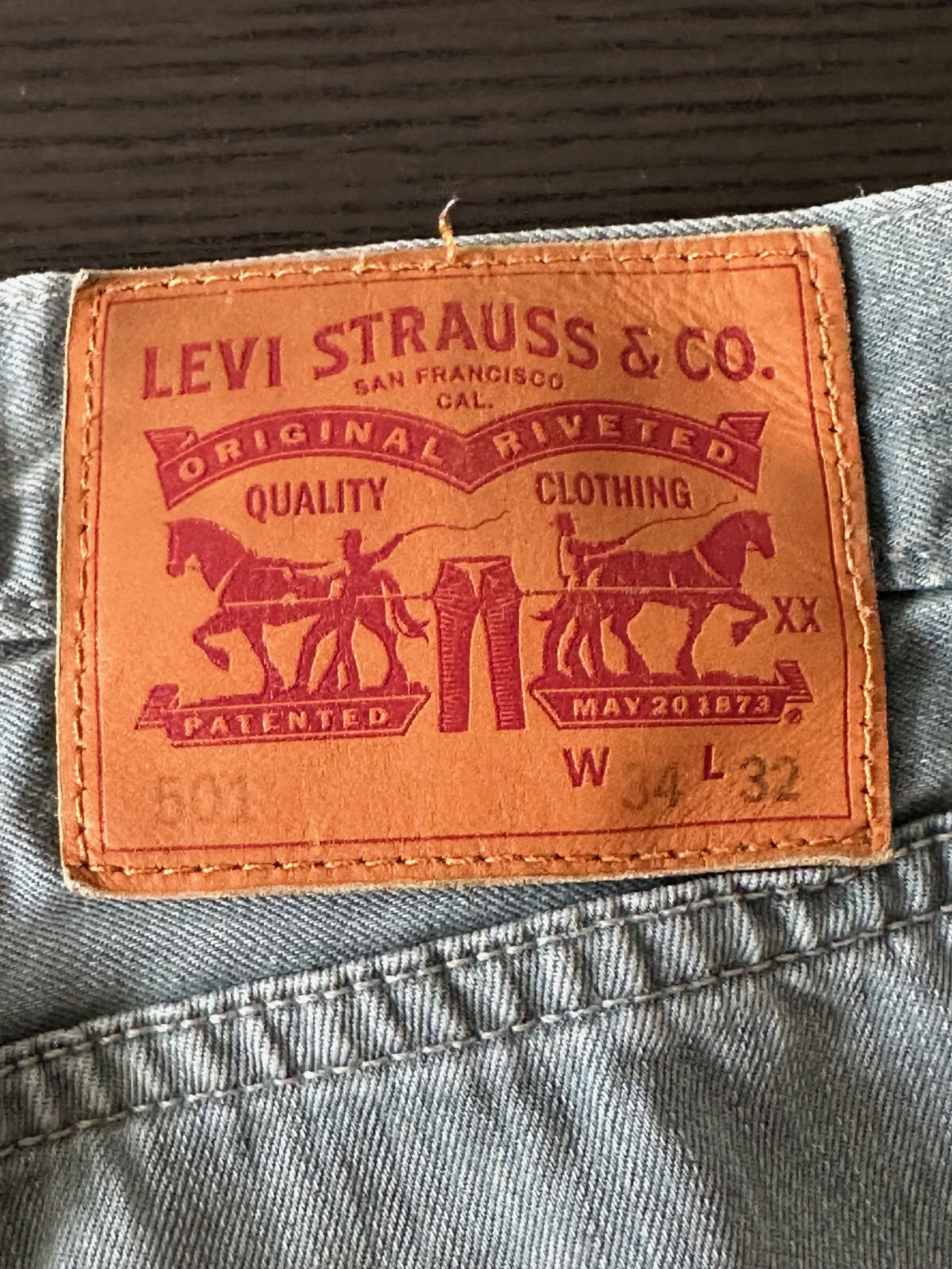 Levi's × Levi's Vintage Clothing × Vintage Levi's 501 Jeans Size US 34 / EU 50 - 4 Thumbnail
