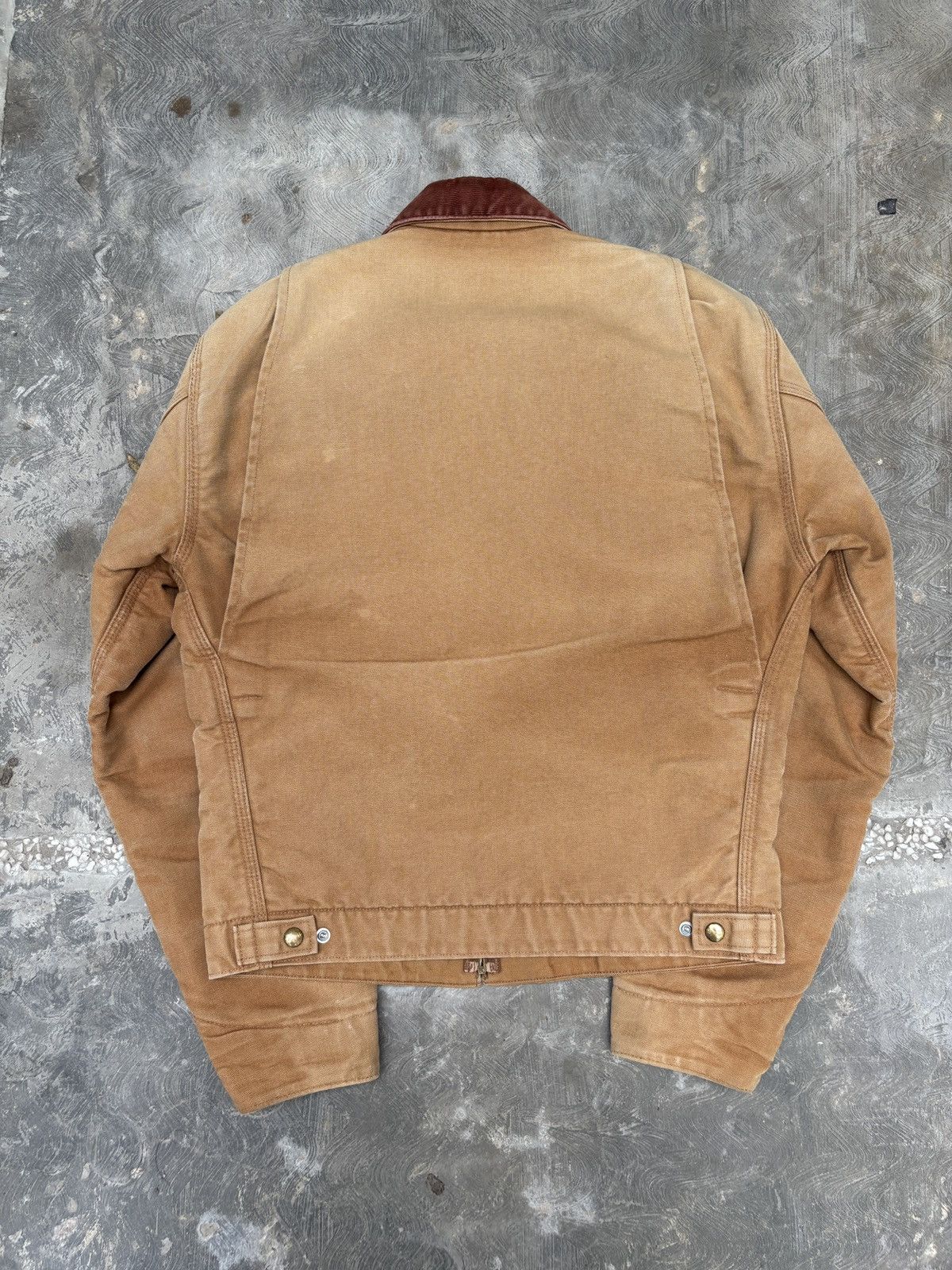 Carhartt Carhartt Detroit J001 BRN 2015 Sunfaded Made In The Usa Size US S / EU 44-46 / 1 - 3 Thumbnail