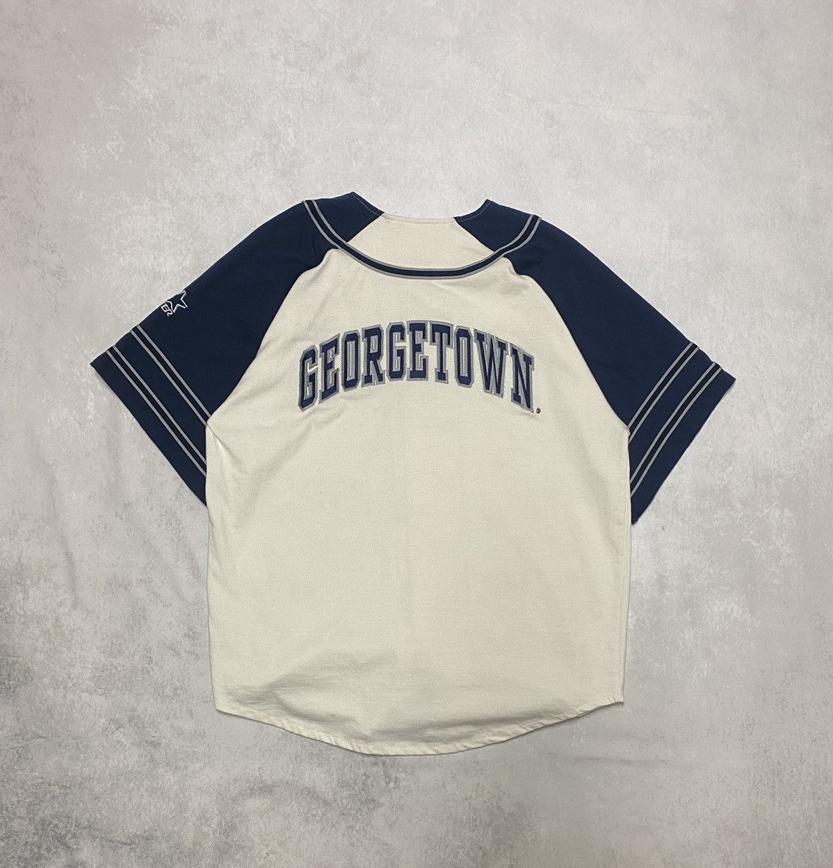 Starter × Vintage Crazy Vintage Streetwear 90’s Georgetown Starter Jersey S Size US S / EU 44-46 / 1 - 2 Thumbnail