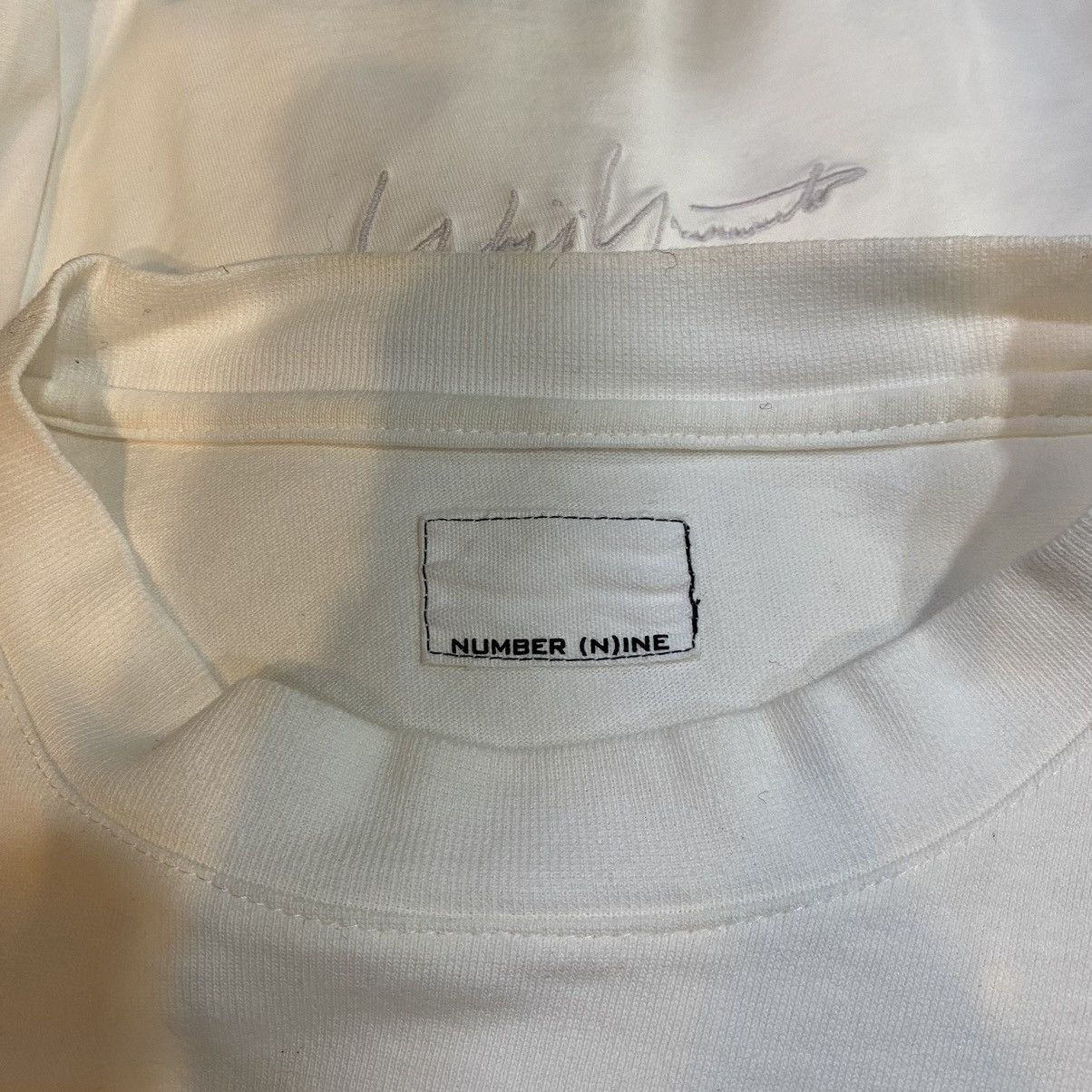 Number (N)ine Number nine arch logo oversized t-shirt Size US XL / EU 56 / 4 - 8 Thumbnail