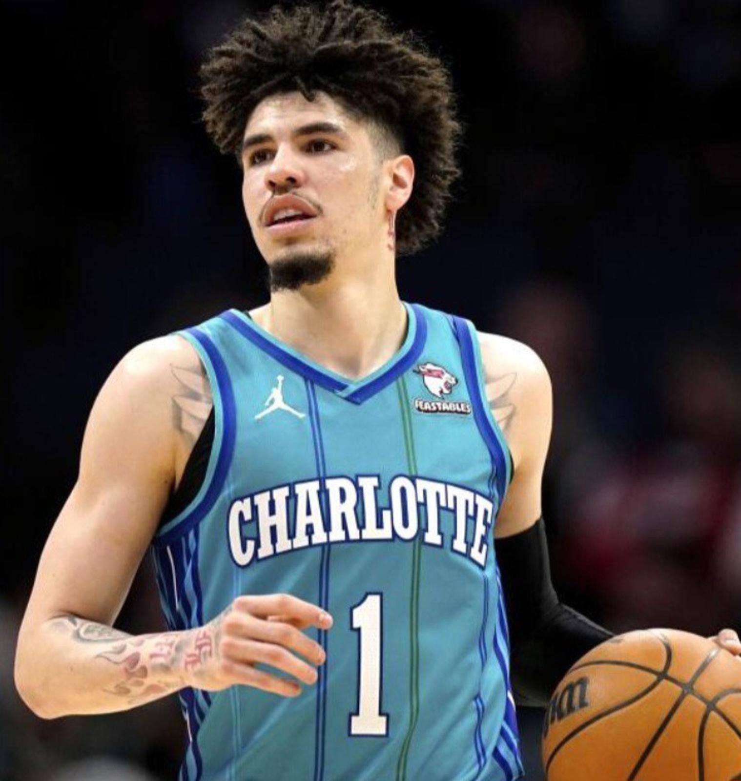 Other LaMelo Ball (Charlotte)-(Blue)-(Jersey)-(New Condition)-$100 Size US XL / EU 56 / 4 - 8 Thumbnail
