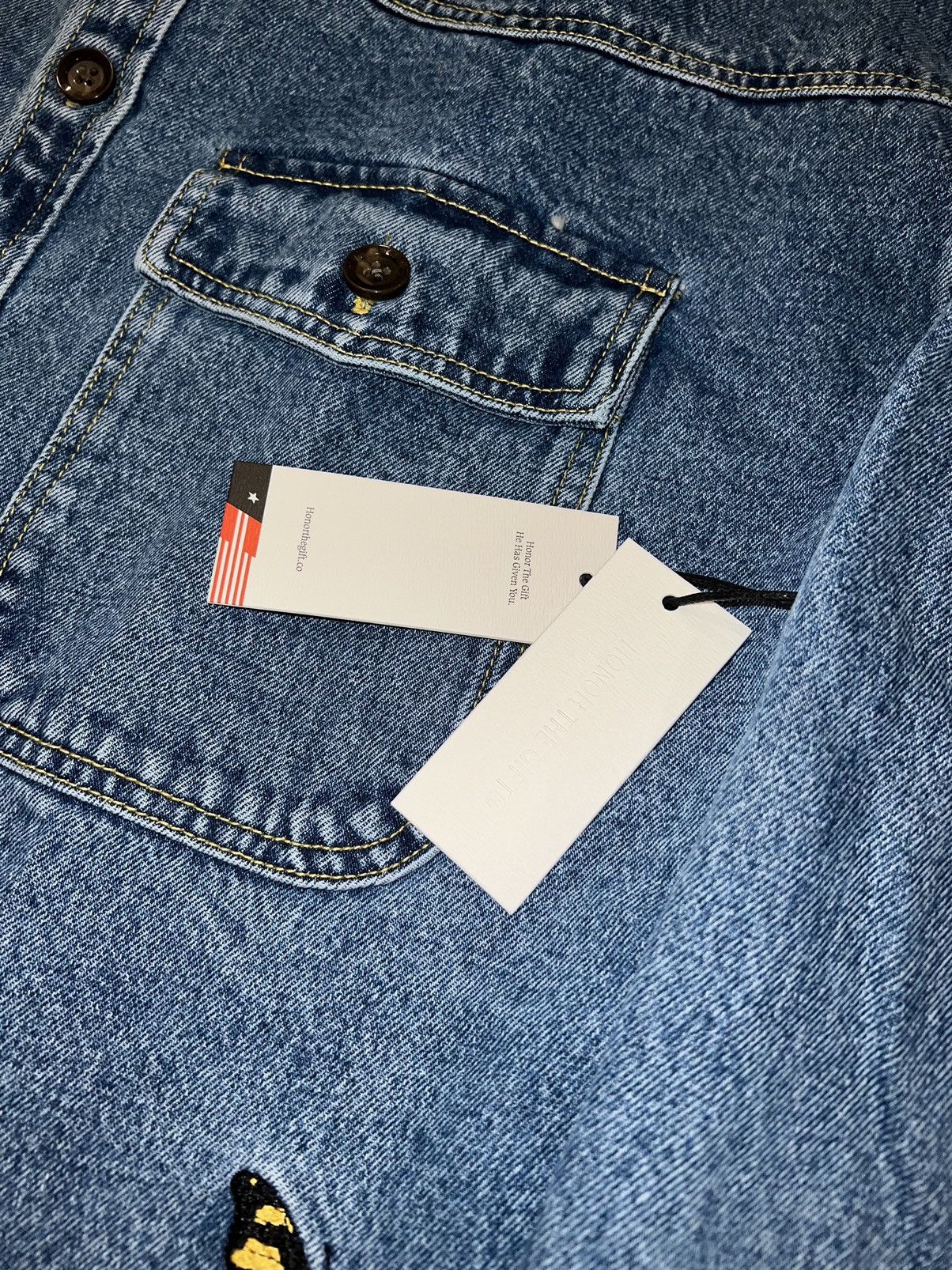 Honor the Gift Honor the Gift Denim Jacket Size US L / EU 52-54 / 3 - 6 Thumbnail