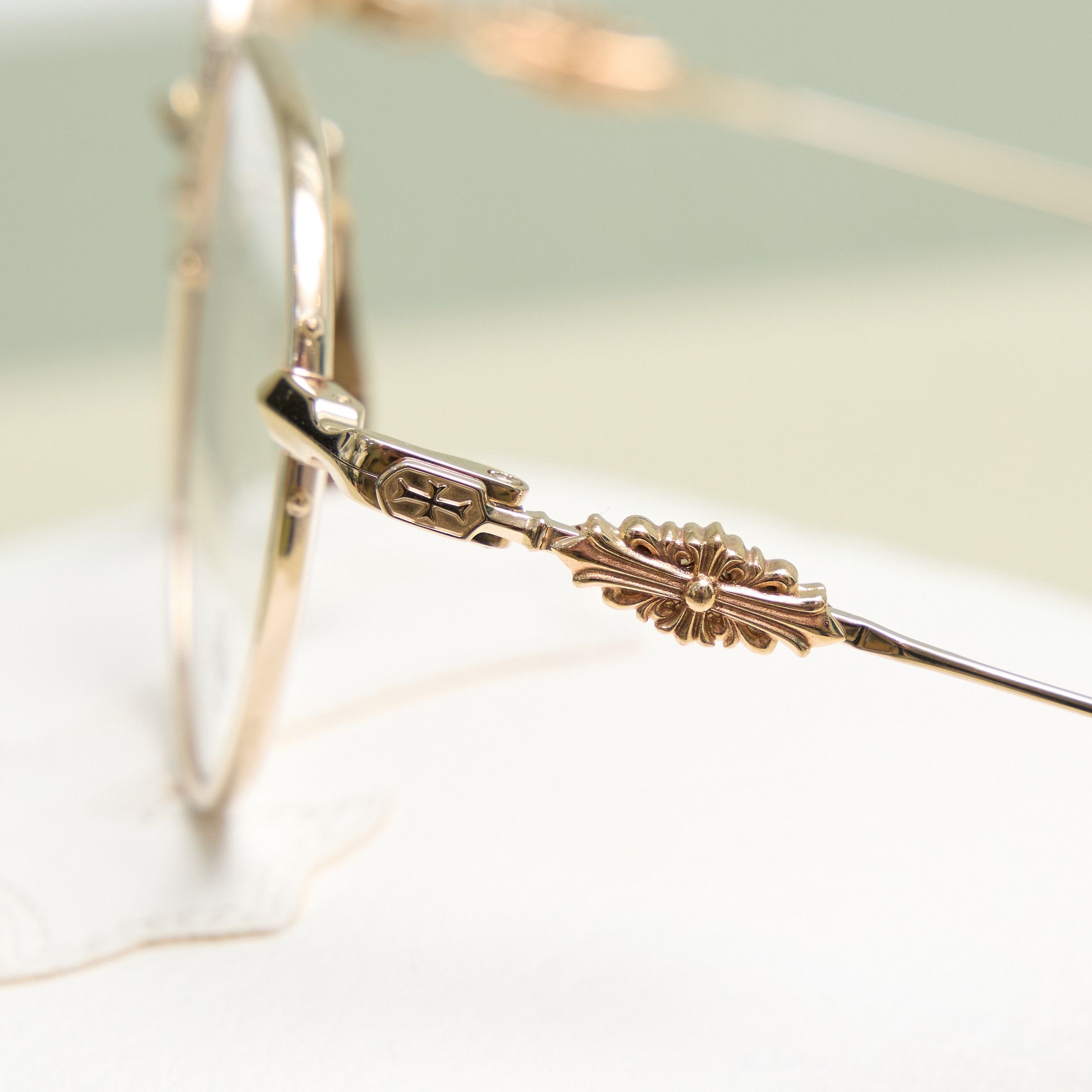 Chrome Hearts CHROME HEARTS VAGIDICTORIAN CRYSTAL/GOLD PLATED Size ONE SIZE - 3 Thumbnail