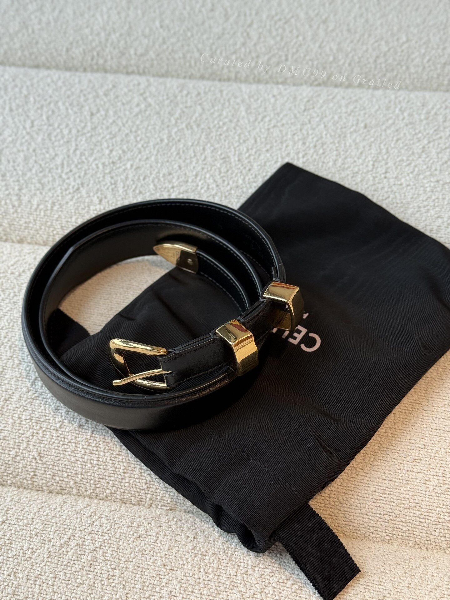 Celine Celine Women's Gold Metal Belt Size ONE SIZE - 1 Thumbnail