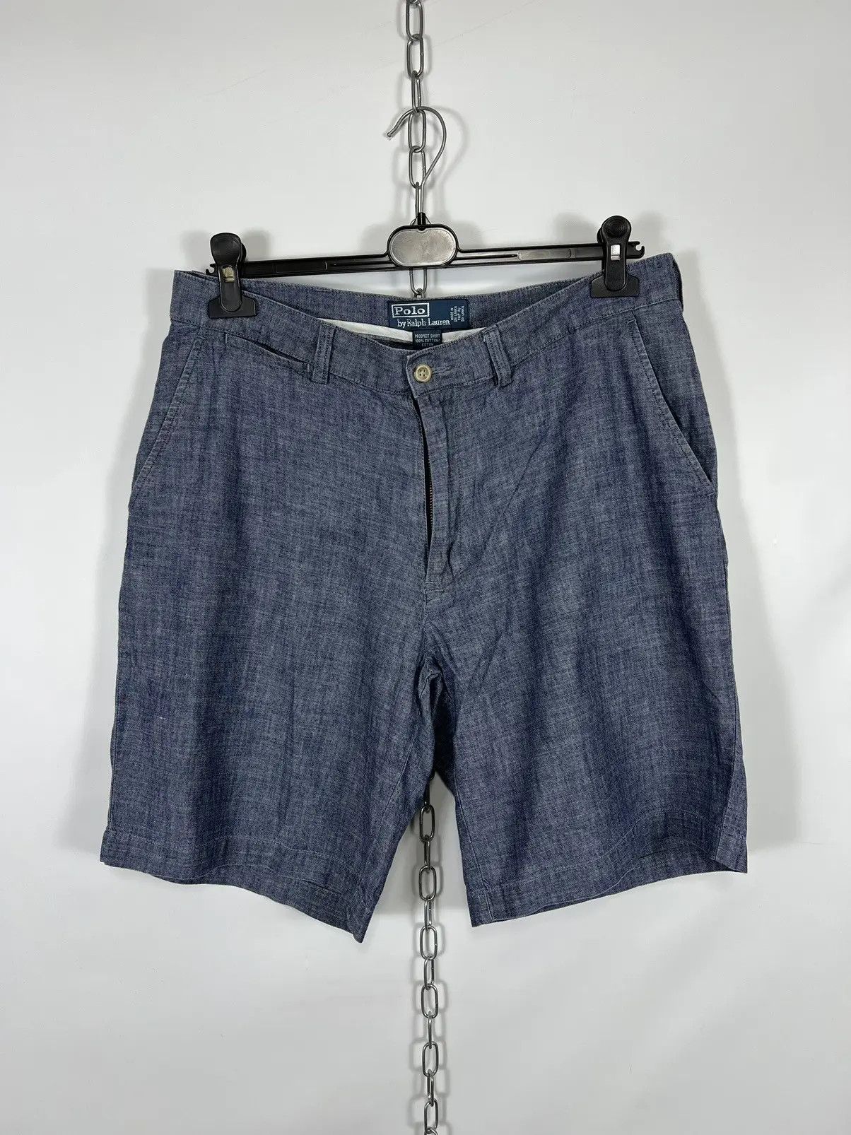 Polo Ralph Lauren × Vintage Vintage Polo Ralph Lauren denim shorts Size US 34 / EU 50 - 1 Thumbnail