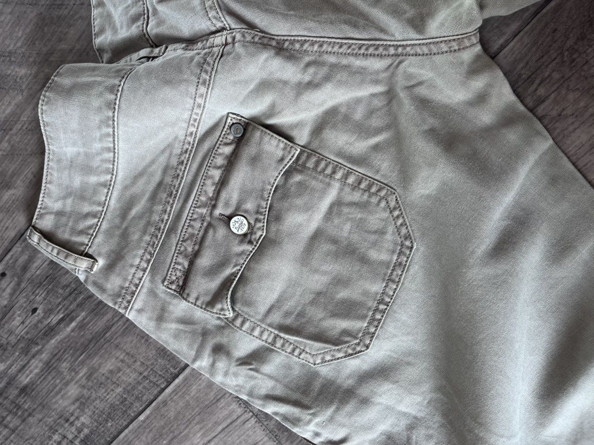 Diesel Y2K Vintage Diesel Aviation Linen Pants Size 28 Size 28" / US 6 / IT 42 - 15 Thumbnail