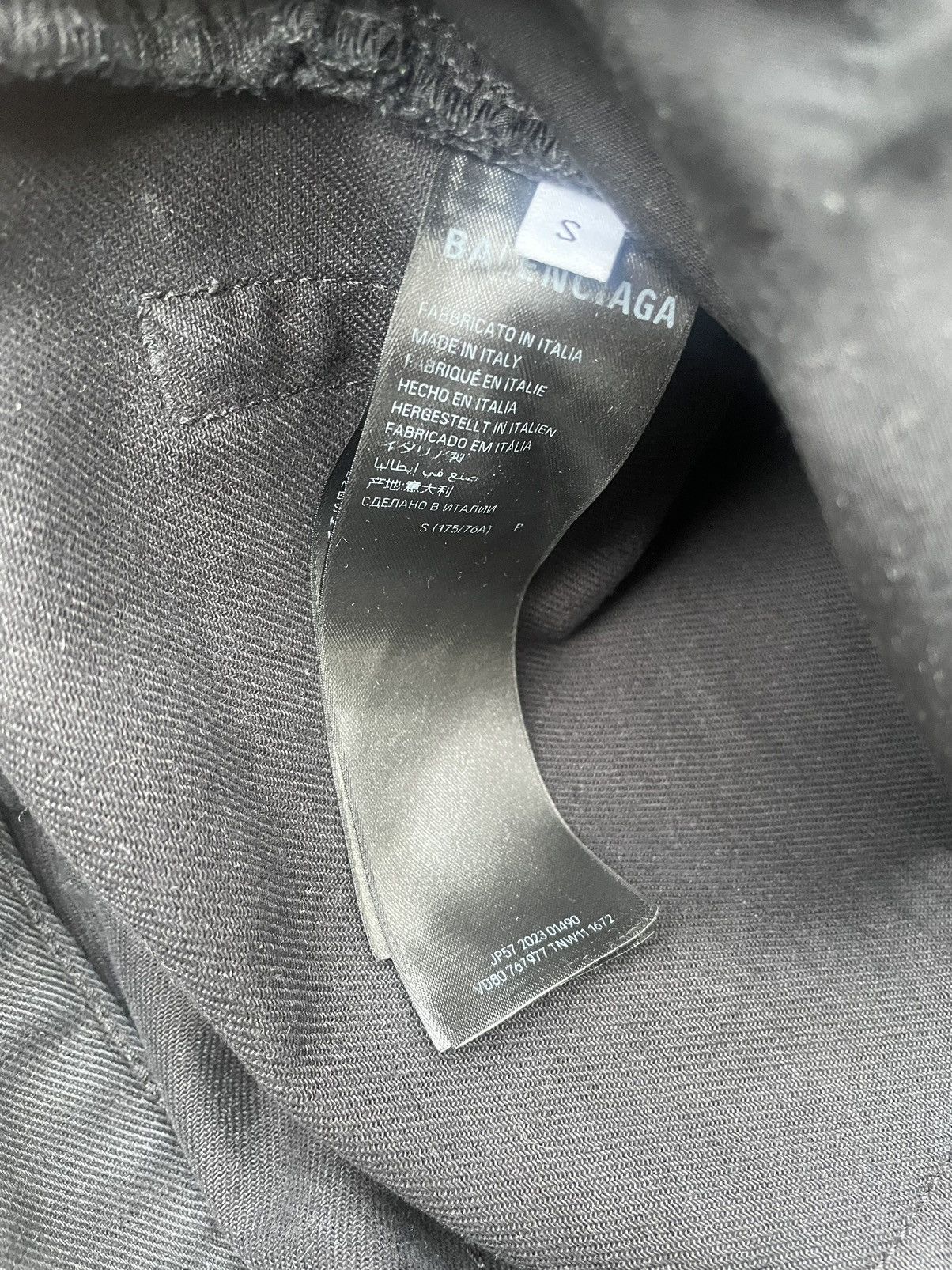 Balenciaga SS24 Size Sticker Baggy Denim Size US 33 - 9 Thumbnail
