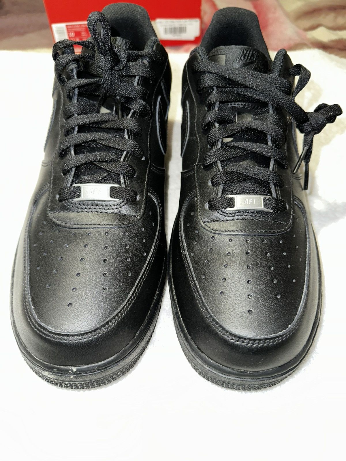 Nike Nike airforce one black Size US 11.5 / EU 44-45 - 3 Thumbnail