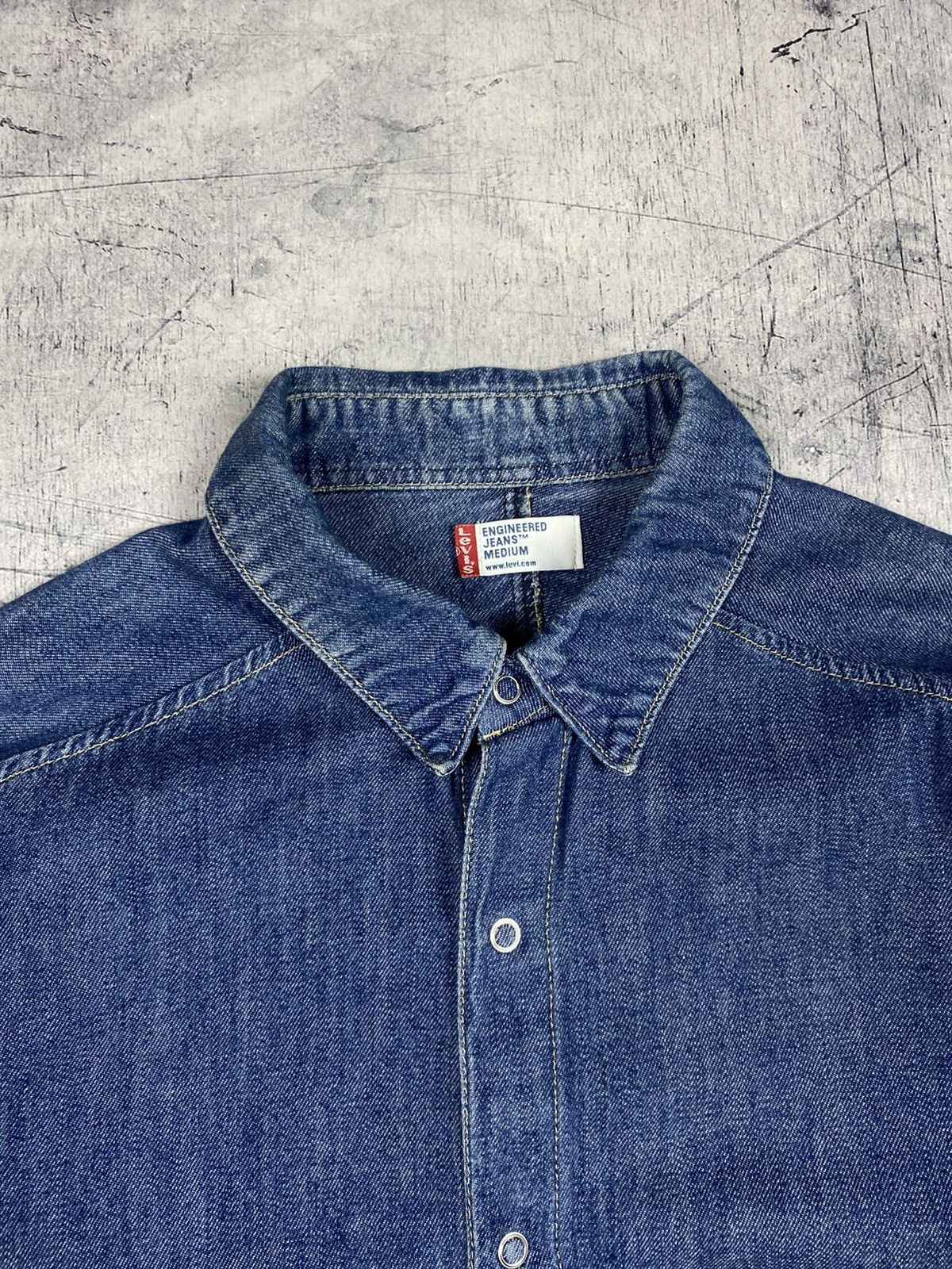 Levi's Levi’s Engineered Jeans Denim Shirt Size US M / EU 48-50 / 2 - 6 Thumbnail