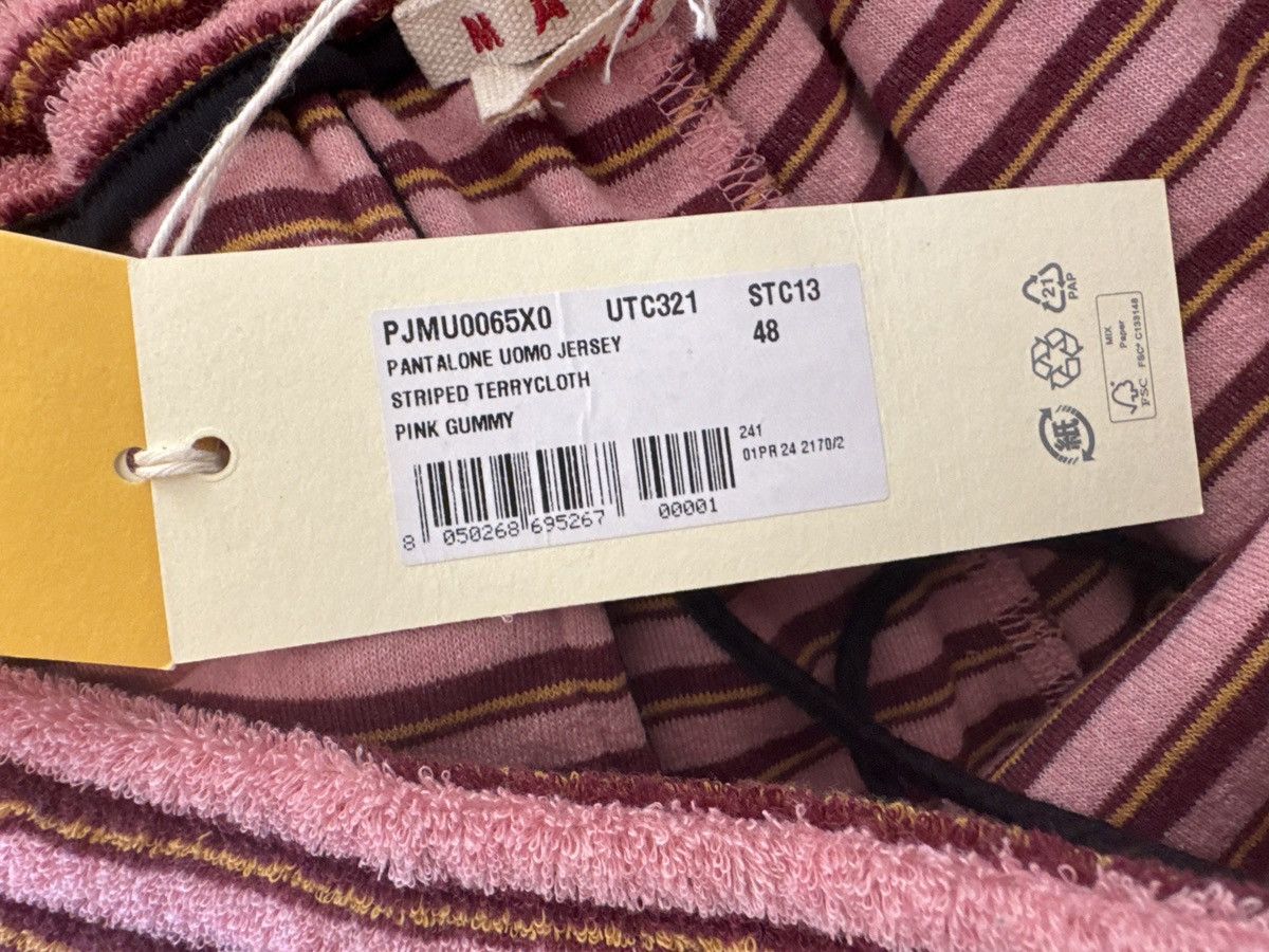 Marni Striped terry cloth shorts Size US 32 / EU 48 - 14 Thumbnail