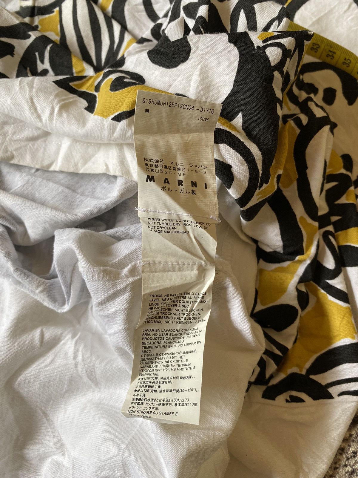 Japanese Brand × Marni Marni flower tshirt Size US M / EU 48-50 / 2 - 7 Thumbnail