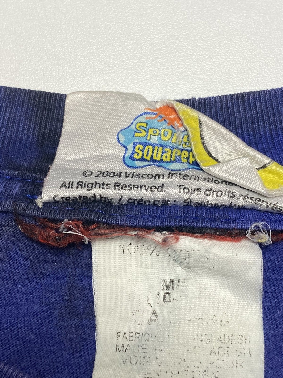Nickelodeon × Vintage 2004 Spongebob Squarepants T-Shirt Size US M / EU 48-50 / 2 - 3 Thumbnail