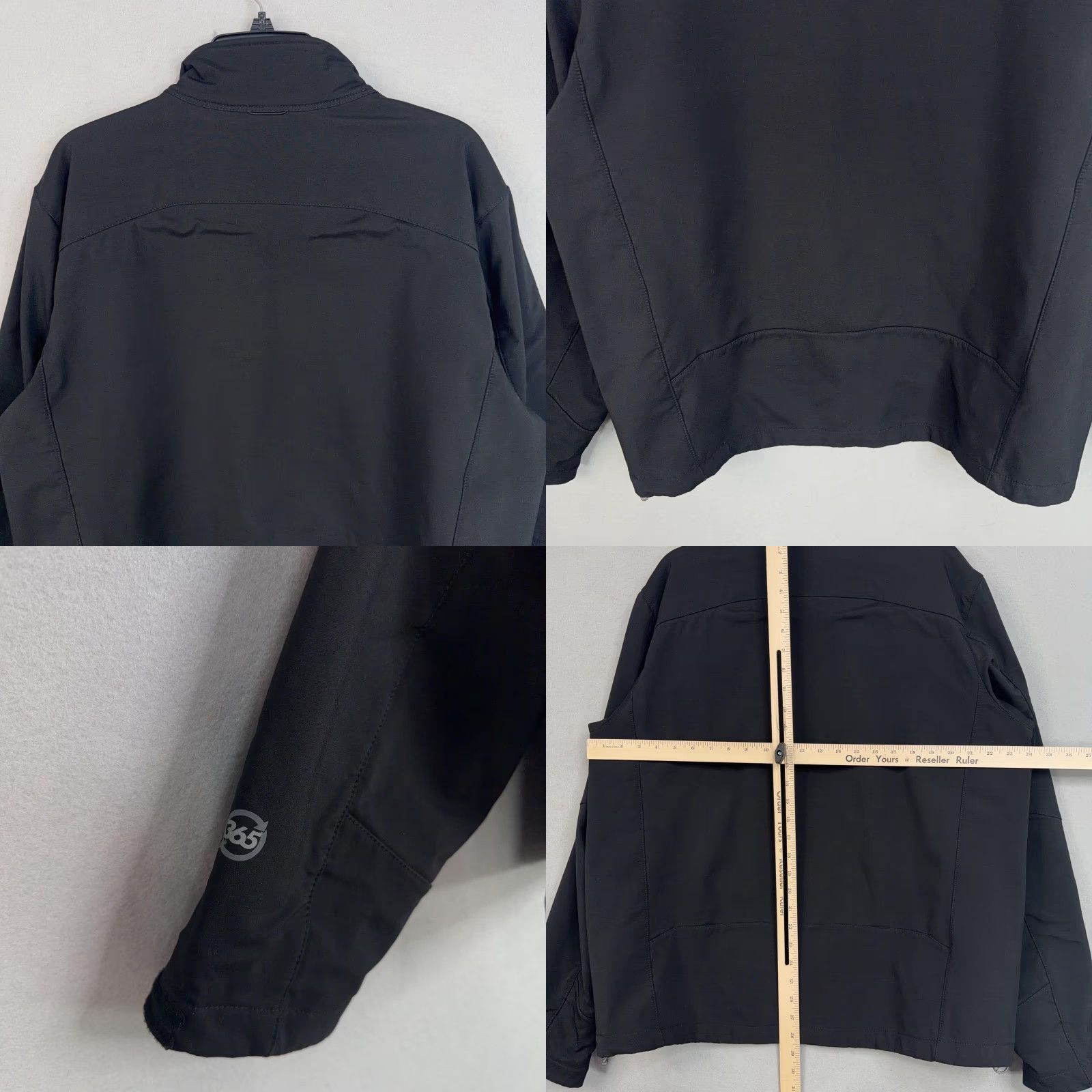 Eddie Bauer Eddie Bauer Jacket Mens L Black 365 Softshell Full Zip Hiking Outdoor Windbreaker Regular L Mens Size US L / EU 52-54 / 3 - 8 Thumbnail