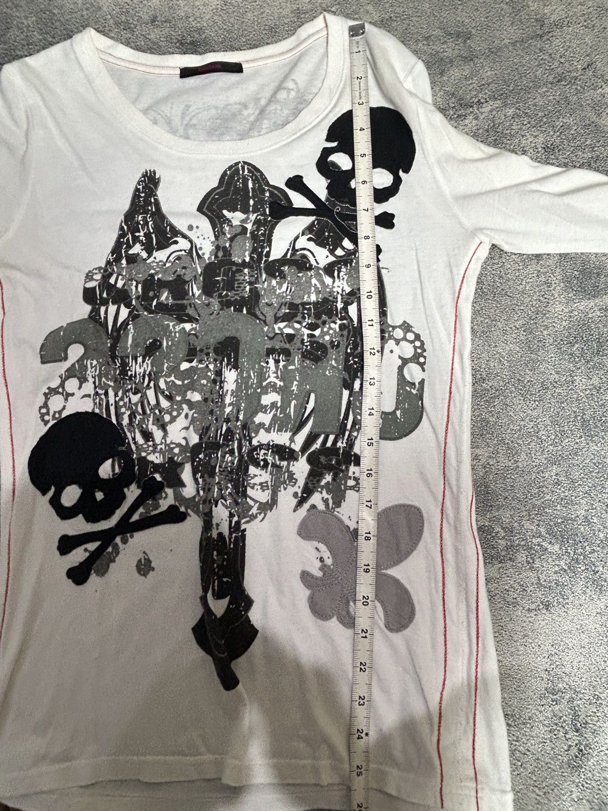 Japanese Brand Y2k Thousand Archive Skull punk style Size US S / EU 44-46 / 1 - 12 Thumbnail