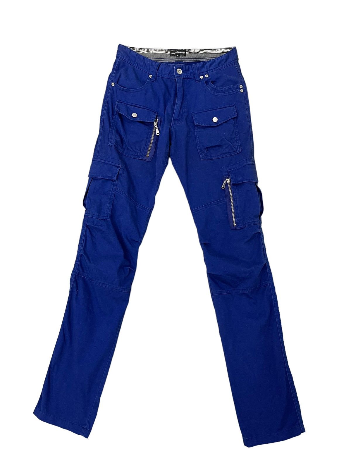 Japanese Brand Cargo Slim Bush Pant Semantic Design 6🟦6 Size US 28 / EU 44 - 1 Thumbnail