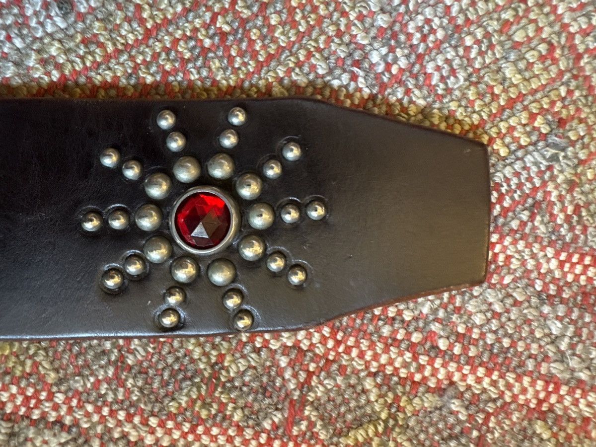 Self Edge Stingray Studded Belt Size 34 - 5 Thumbnail