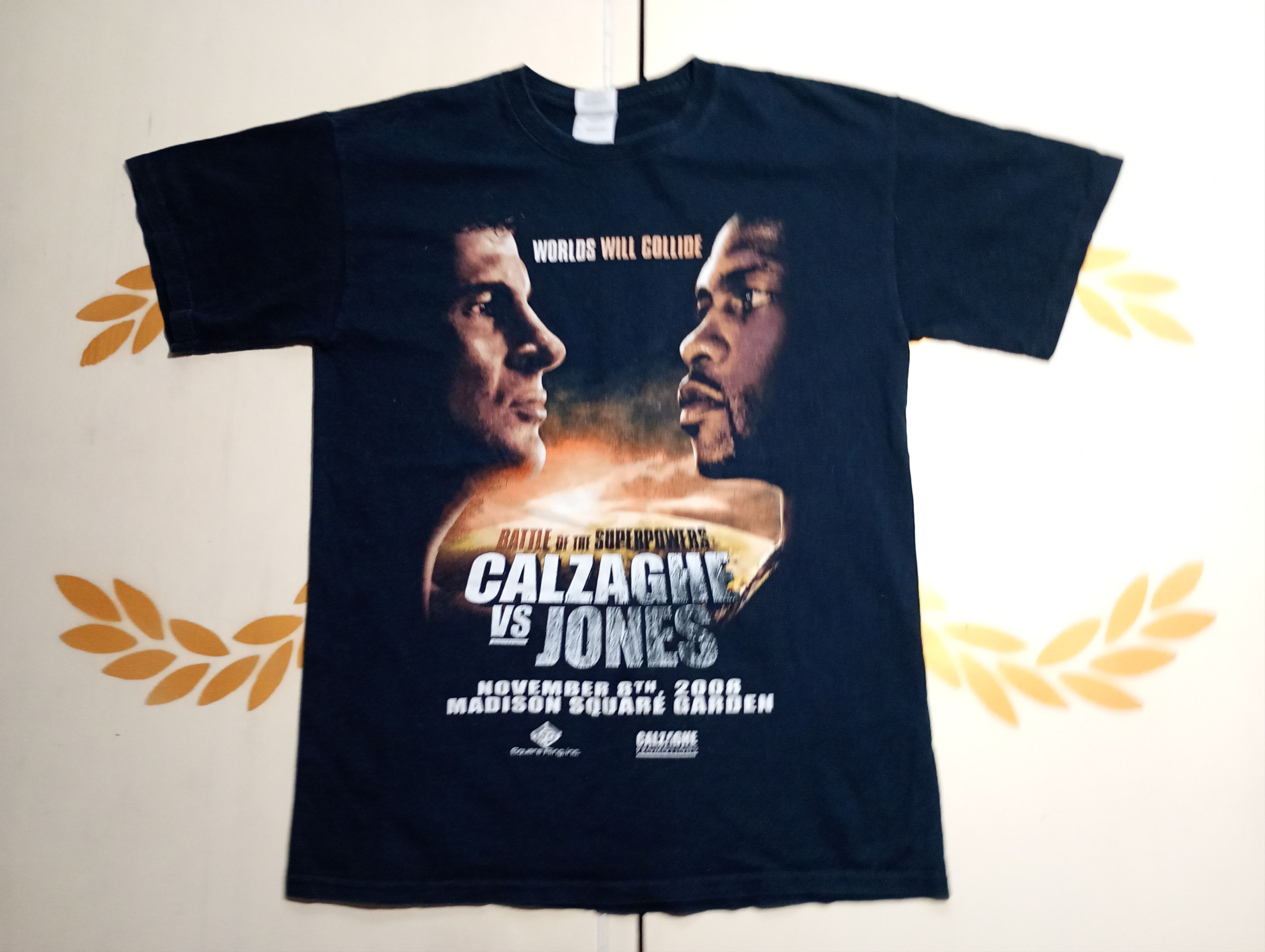Gildan × Vintage Gildan Calzaghe vs Jones November 8th 2008 T-Shirt Size US M / EU 48-50 / 2 - 2 Thumbnail