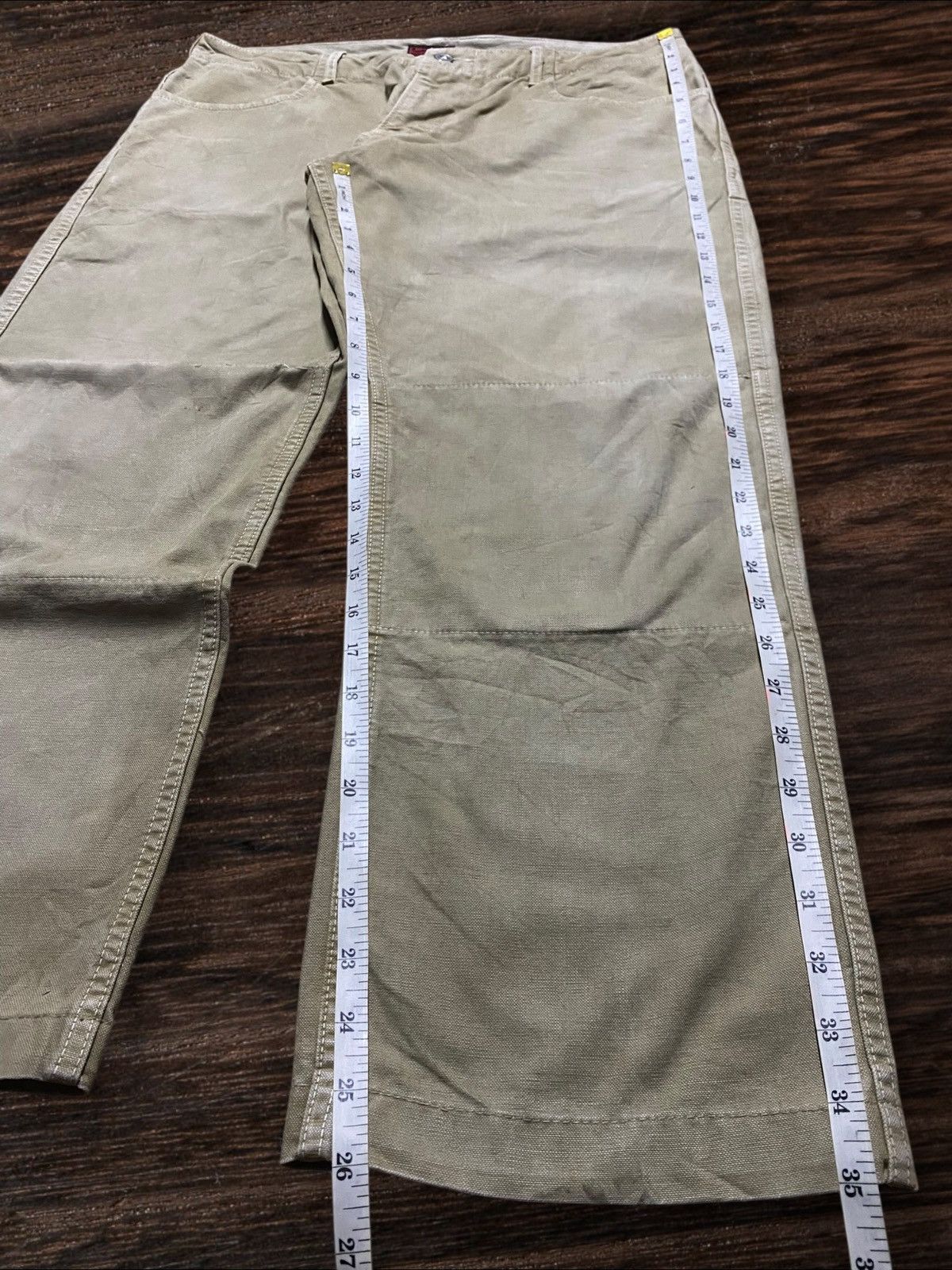 Johnbull Vintage Johnbull Double Knee Denim Loose Distressed Jeans Size US 34 / EU 50 - 12 Thumbnail
