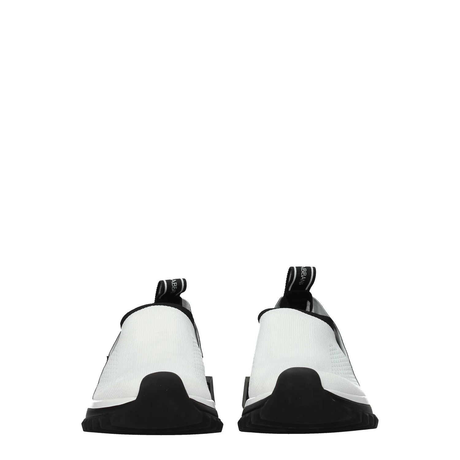 Dolce & Gabbana ob1o1e1124 Fabric Sneakers in White Black Size US 5 / IT 35 - 3 Thumbnail
