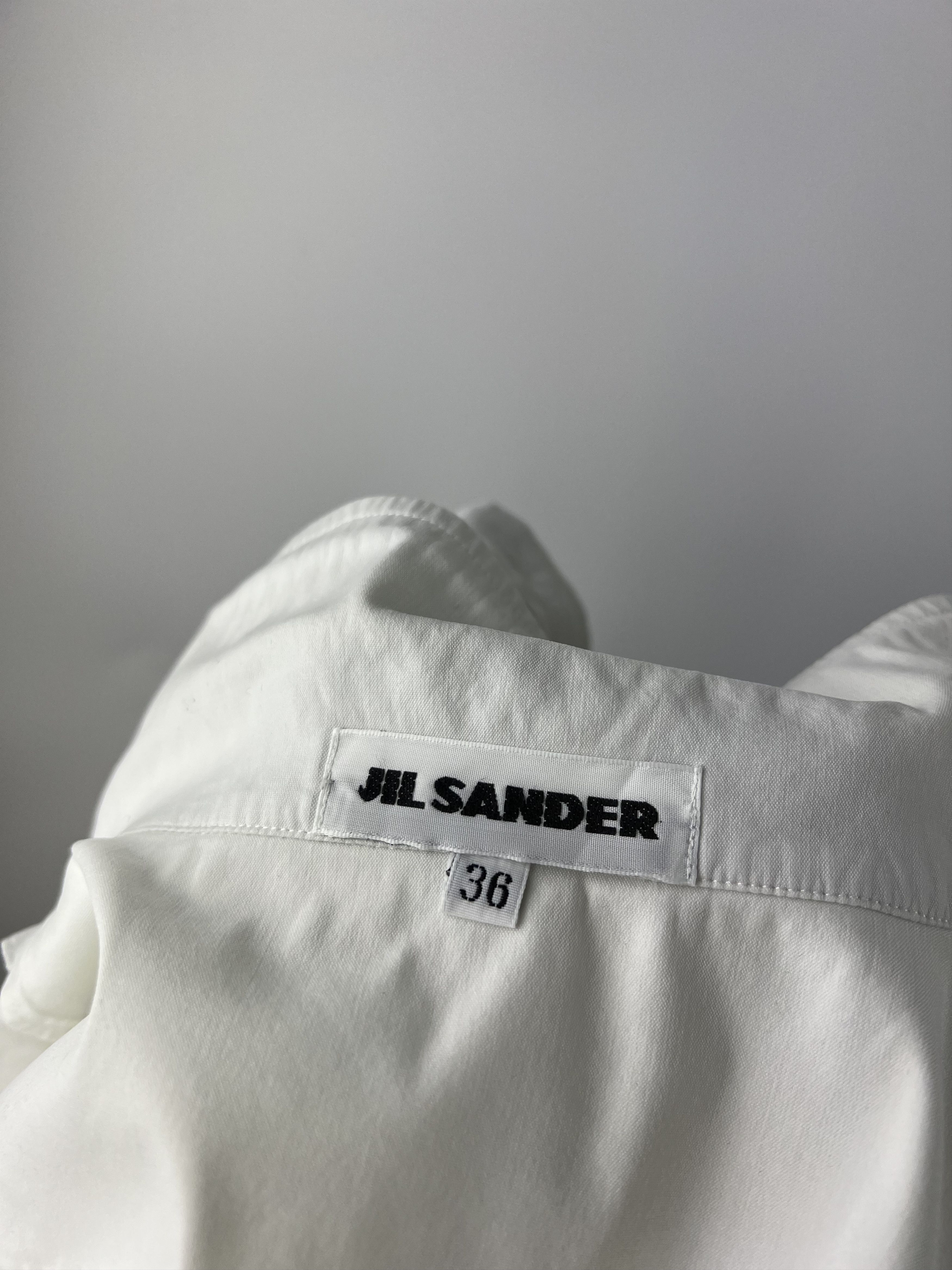 Jil Sander Jil Sander Vintage Button Up Shirt White Womens Size 36 Size S / US 4 / IT 40 - 4 Thumbnail