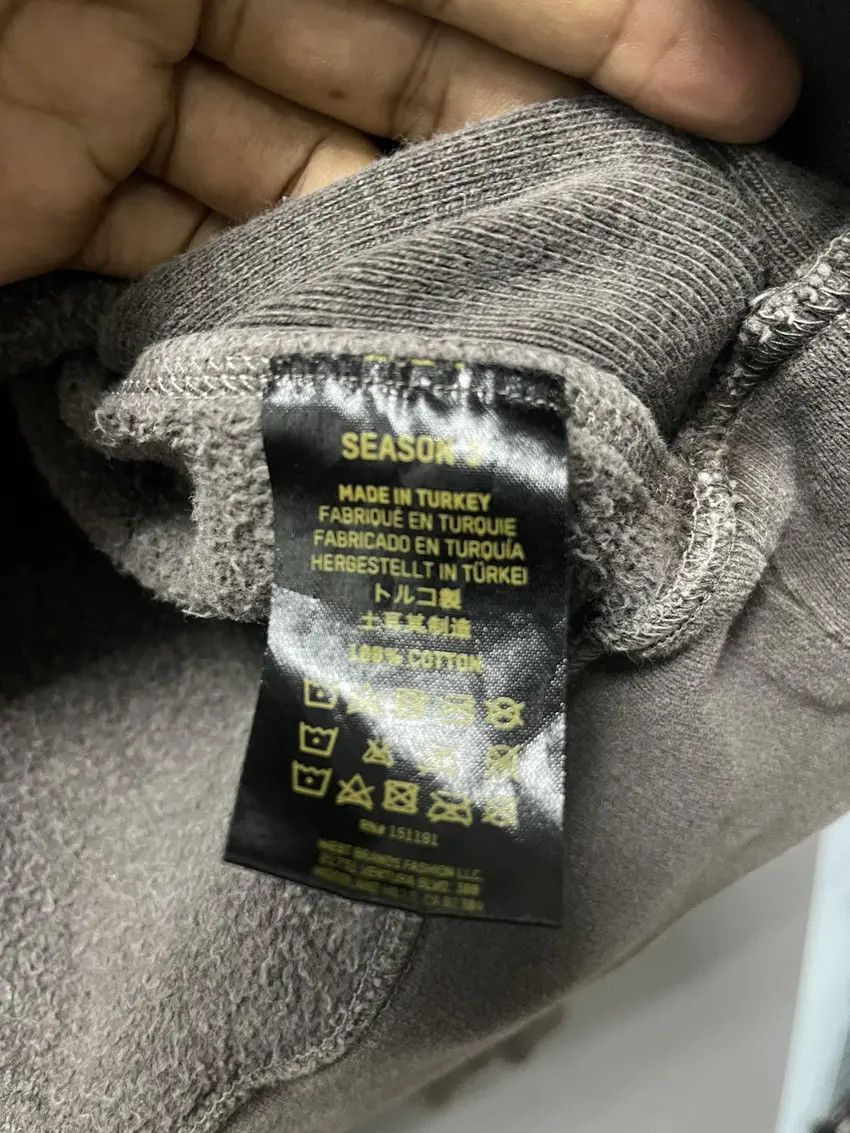 Yeezy Yeezy Season 3 Hoodie Onyx Size US S / EU 44-46 / 1 - 6 Thumbnail