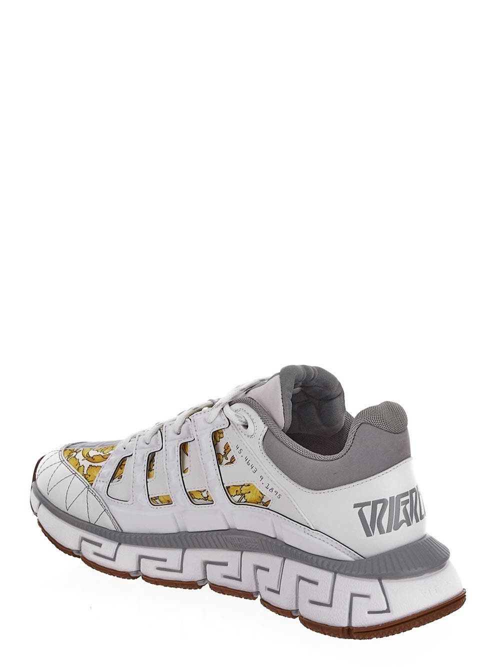 Versace o1y0425 Logo Low-Top Sneakers in Multicolor Size US 7 / EU 40 - 3 Thumbnail