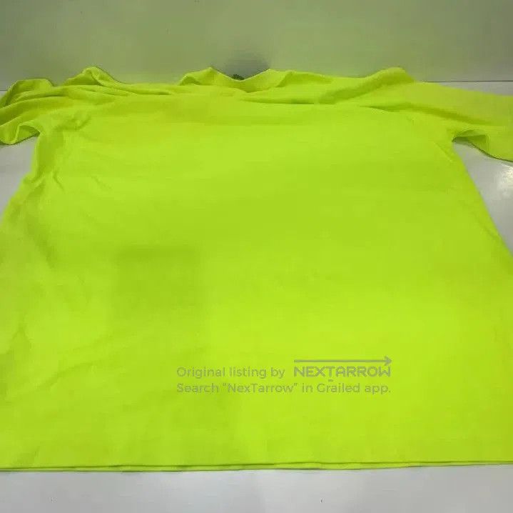 Balenciaga Balenciaga SS22 Neon Logo Print T. Size US M / EU 48-50 / 2 - 9 Thumbnail