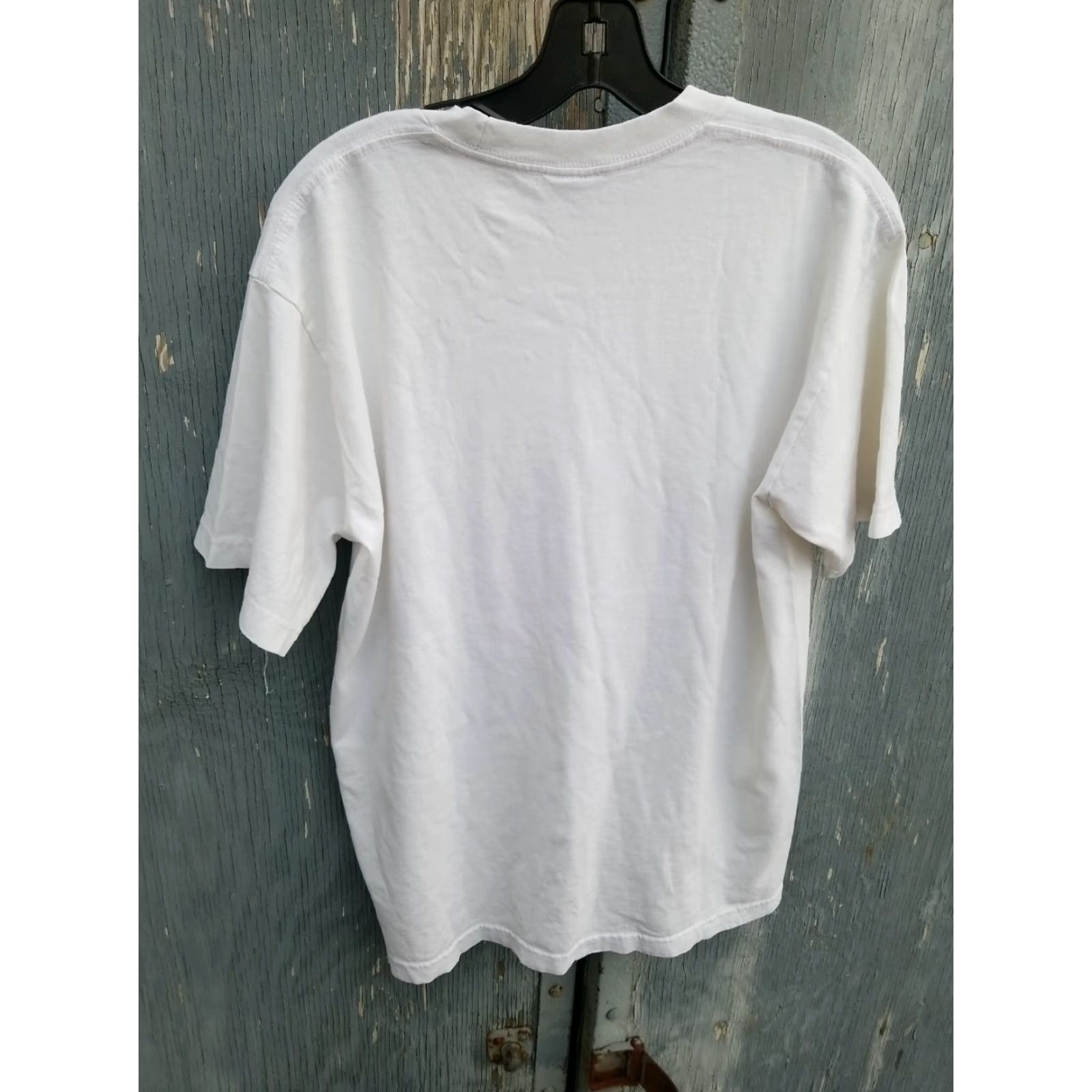 Vintage VINTAGE Mike Tyson RAP TEE PRINT SHIRT Large Mens T-Shirt 90s White Size US L / EU 52-54 / 3 - 6 Thumbnail