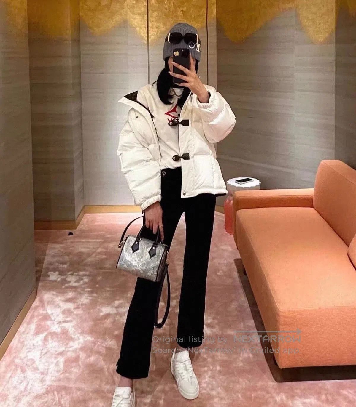 Louis Vuitton LV Ski Capsule Collection Down Jacket. Size XS / US 0-2 / IT 36-38 - 1 Thumbnail