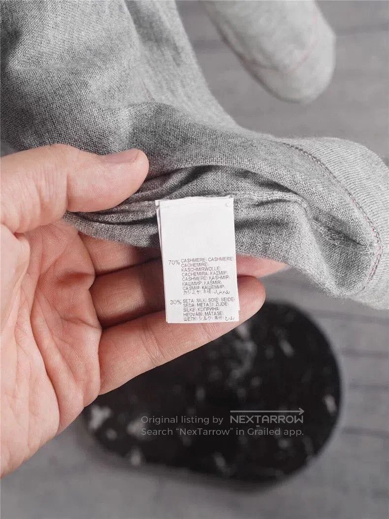 Brunello Cucinelli Brunello Cucinelli Cashmere Silk Sweatshirt. Size US L / EU 52-54 / 3 - 6 Thumbnail