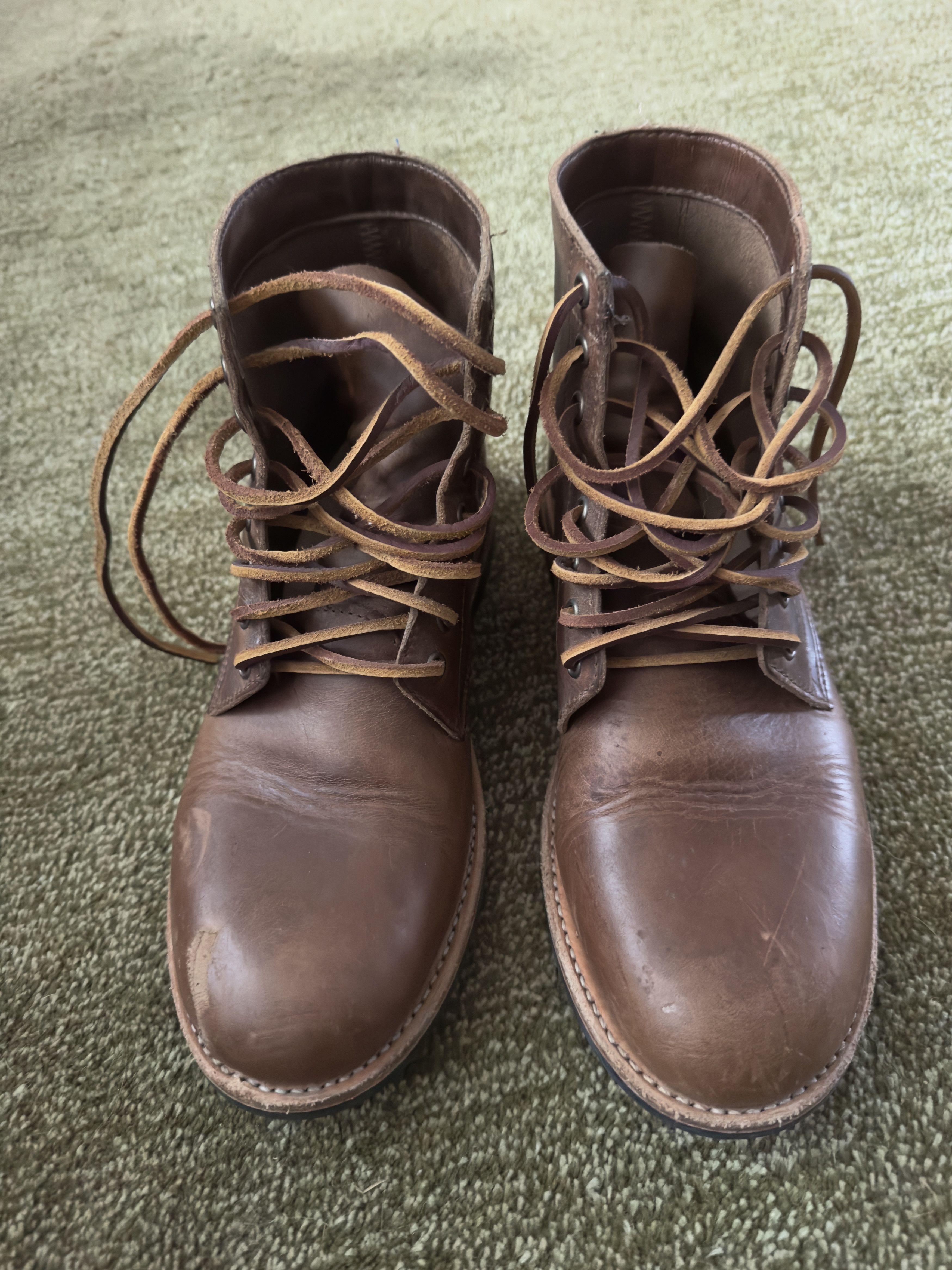 Oak Street Bootmakers Oak Street Trench Boot - Natural Chromexcel -Size 8 Size US 8 / EU 41 - 3 Thumbnail