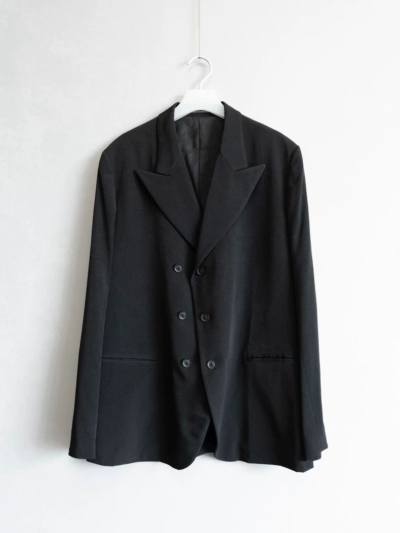 Yohji Yamamoto 24SS Double-Breasted Coat - dmc