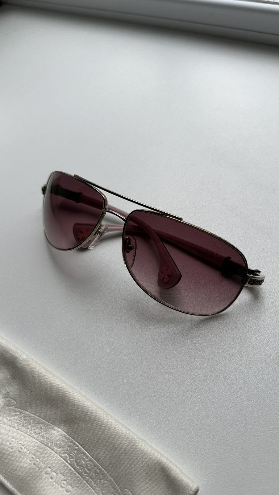 Chrome Hearts Chrome Hearts Sunglasses Unisex Pink Leans Japan The Beast I Size ONE SIZE - 2 Thumbnail