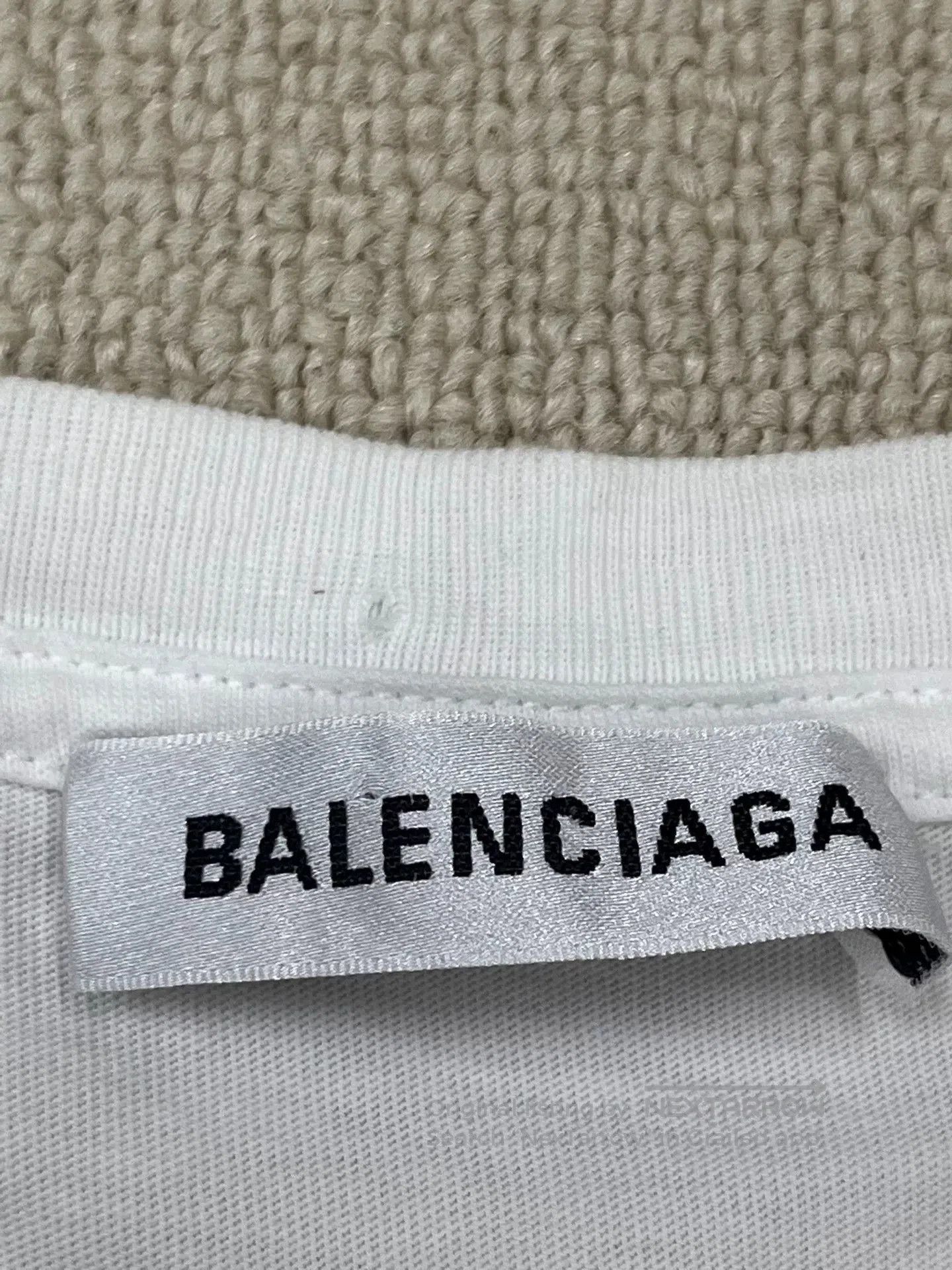 Balenciaga Balenciaga Logo Print Crewneck T-Shirt. Size US S / EU 44-46 / 1 - 4 Thumbnail