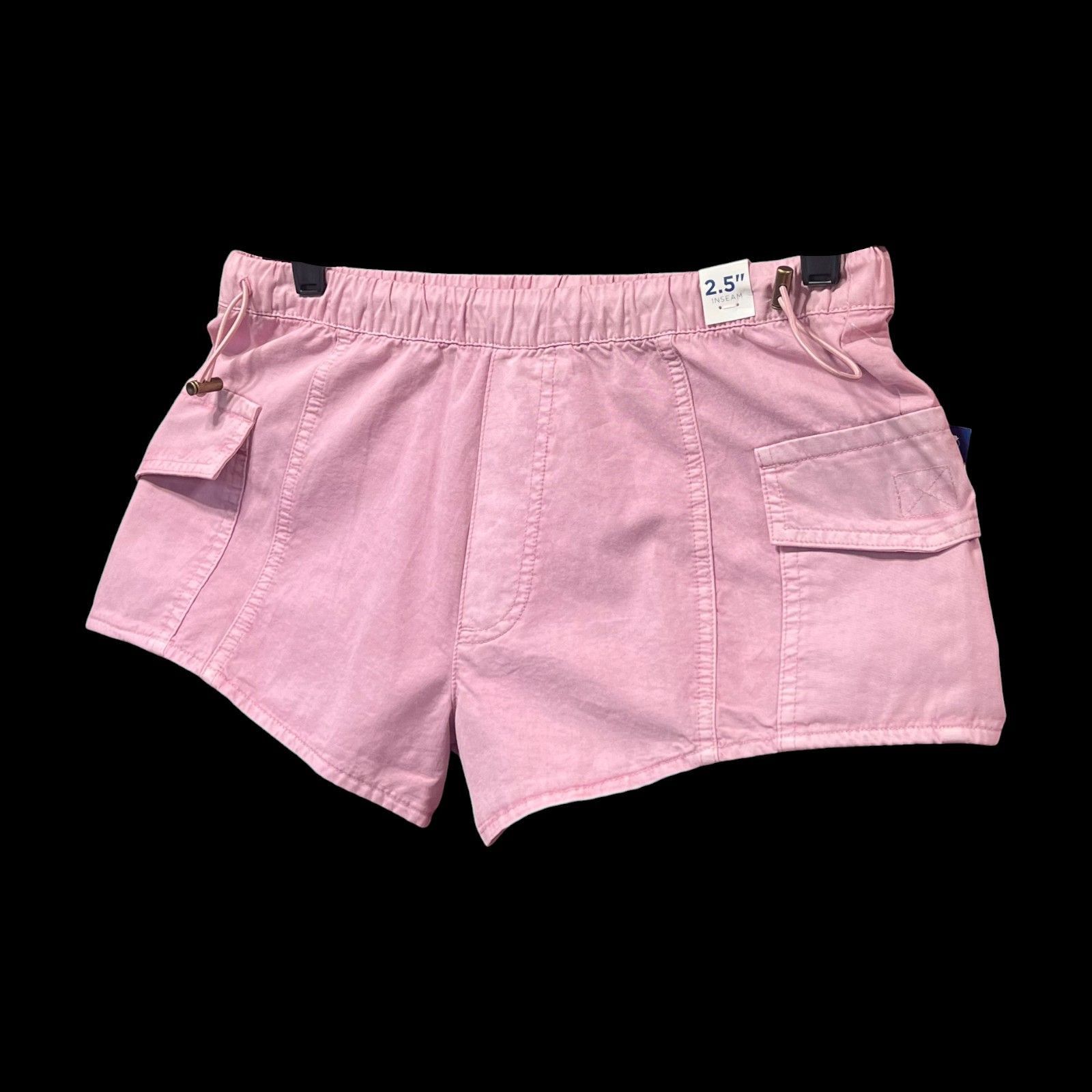 Arizona Jean Co. Arizona - Women's Low Rise Pull-On Short Juniors - Pink - Ex Size 30" / US 8 / IT 44 - 16 Thumbnail