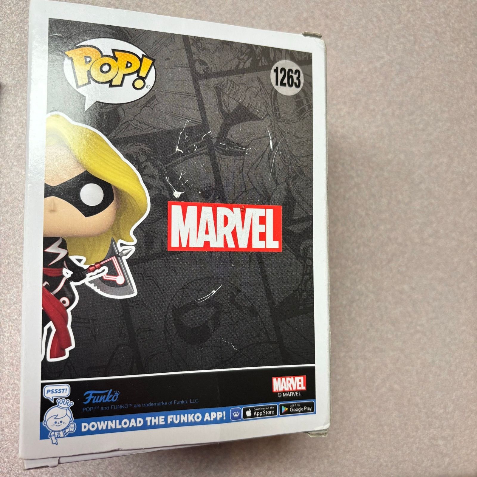 Other Marvel Captain Marvel Funko Pop 1263 Bobblehead NIB Size ONE SIZE - 3 Thumbnail