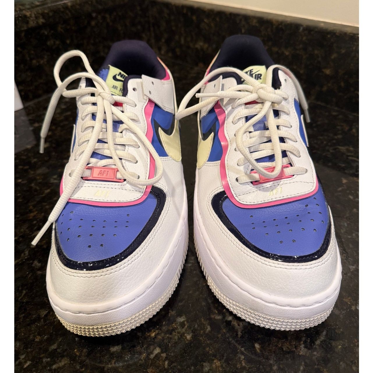 Nike Nike Air Force 1 Shadow Multicolor Women’s Sneakers . Size US 10.5 / IT 40.5 - 1 Thumbnail