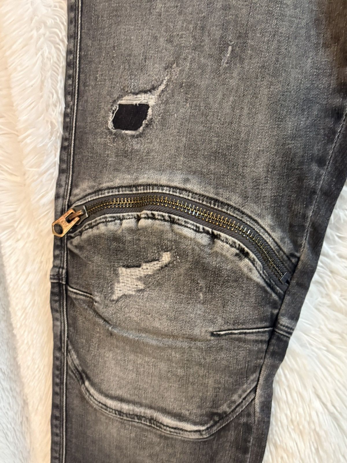 G-Star G-Star Raw 5620 3D Zip Knee Skinny Jeans Size US 36 / EU 52 - 3 Thumbnail