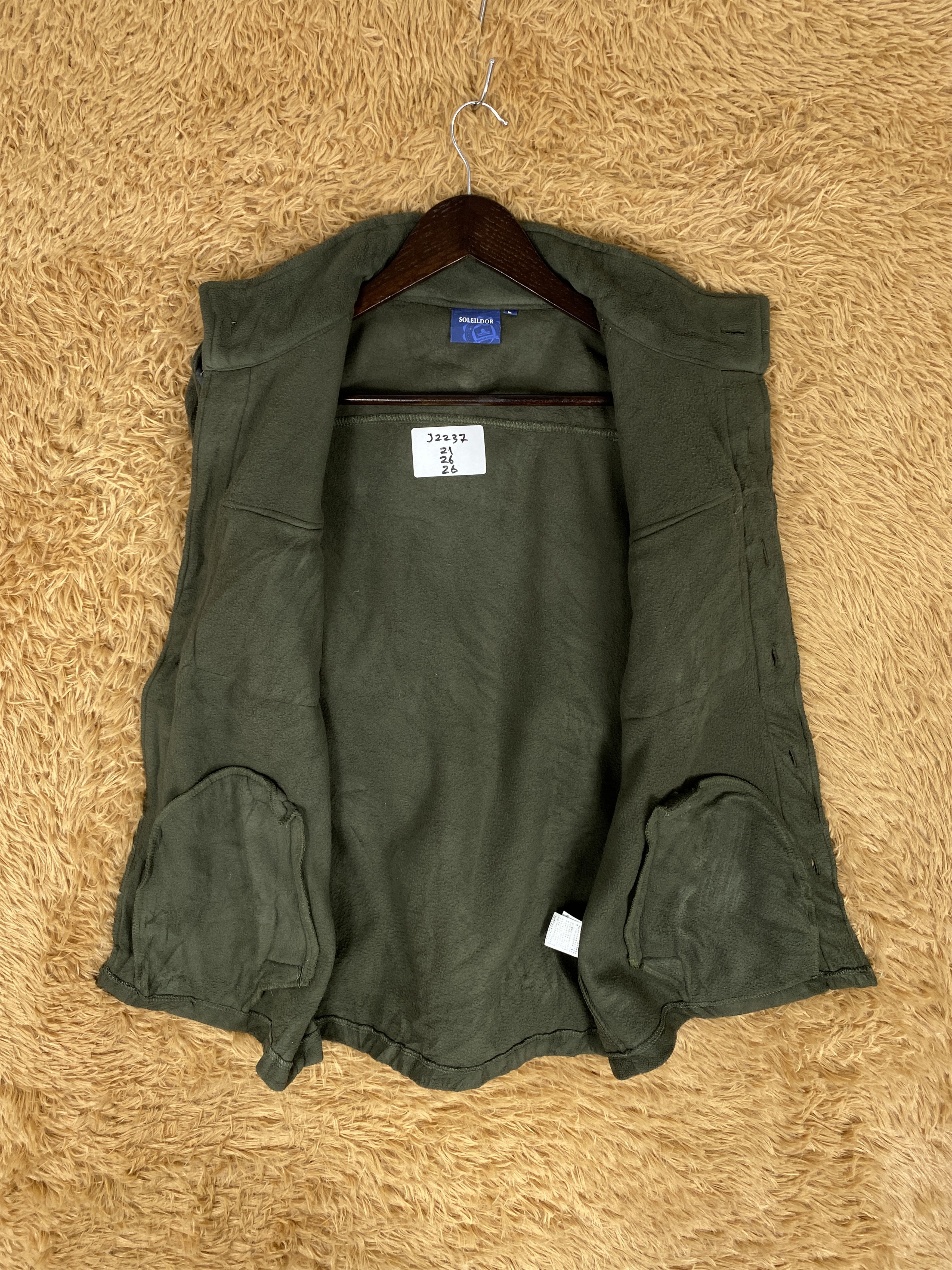 Japanese Brand Vintage Solieldor Fleece Jacket J2237 Size US S / EU 44-46 / 1 - 7 Thumbnail