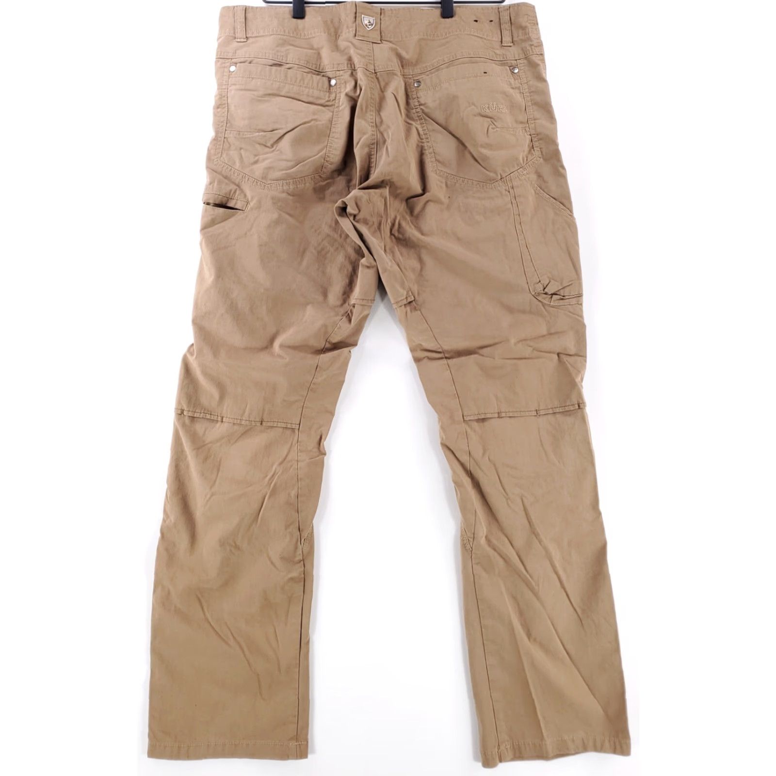 Vintage KÜHL Rydr Cargo Pants Brown Mens 36x32 Pants Mens Brown Cargo 36x32 Kuhl Rydr Hiking Brown Performance Cargo Mens 36x32 Size US 36 / EU 52 - 5 Thumbnail