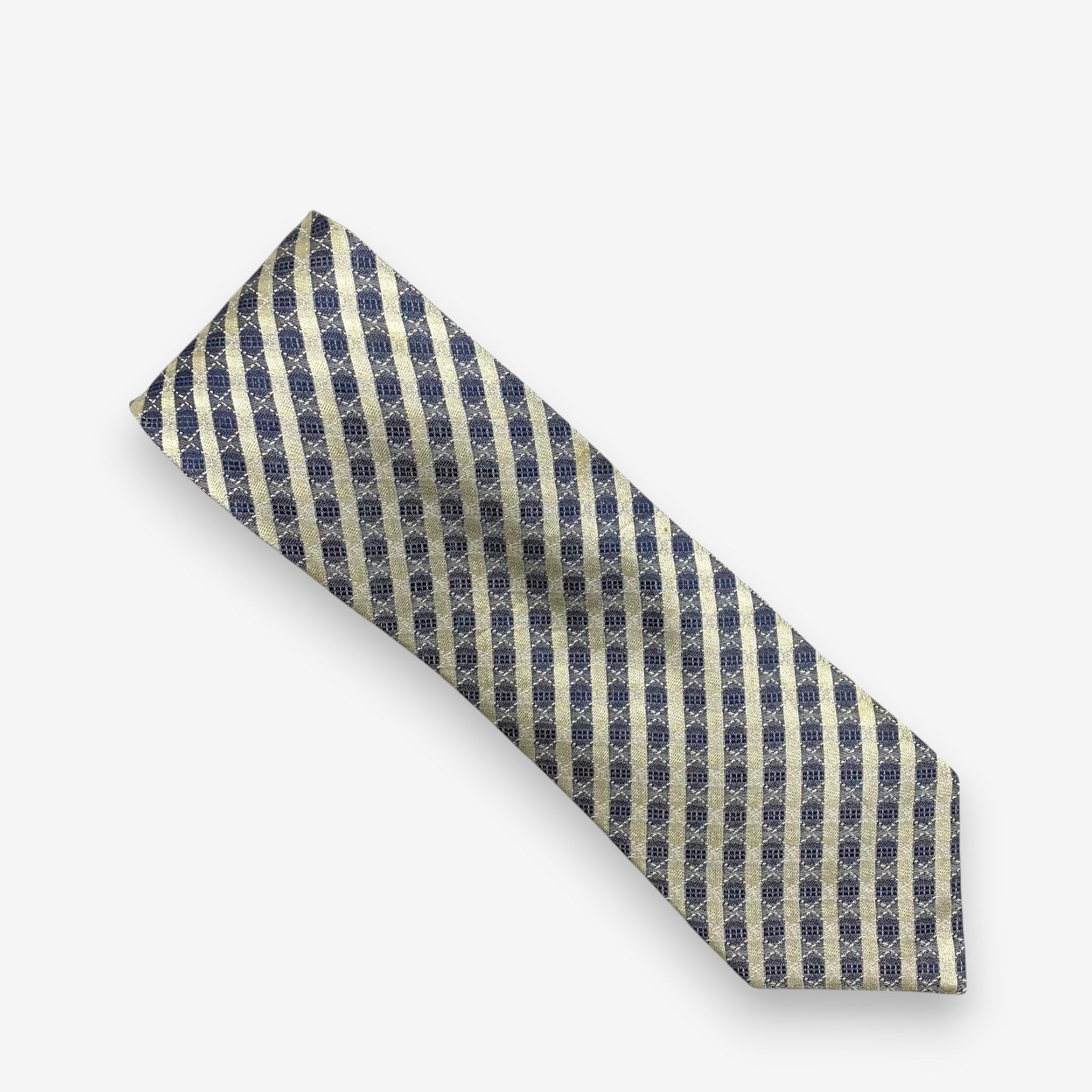Issey Miyake Vintage Issey Miyake SILK Necktie Cravate Pure Silk Size ONE SIZE - 2 Thumbnail