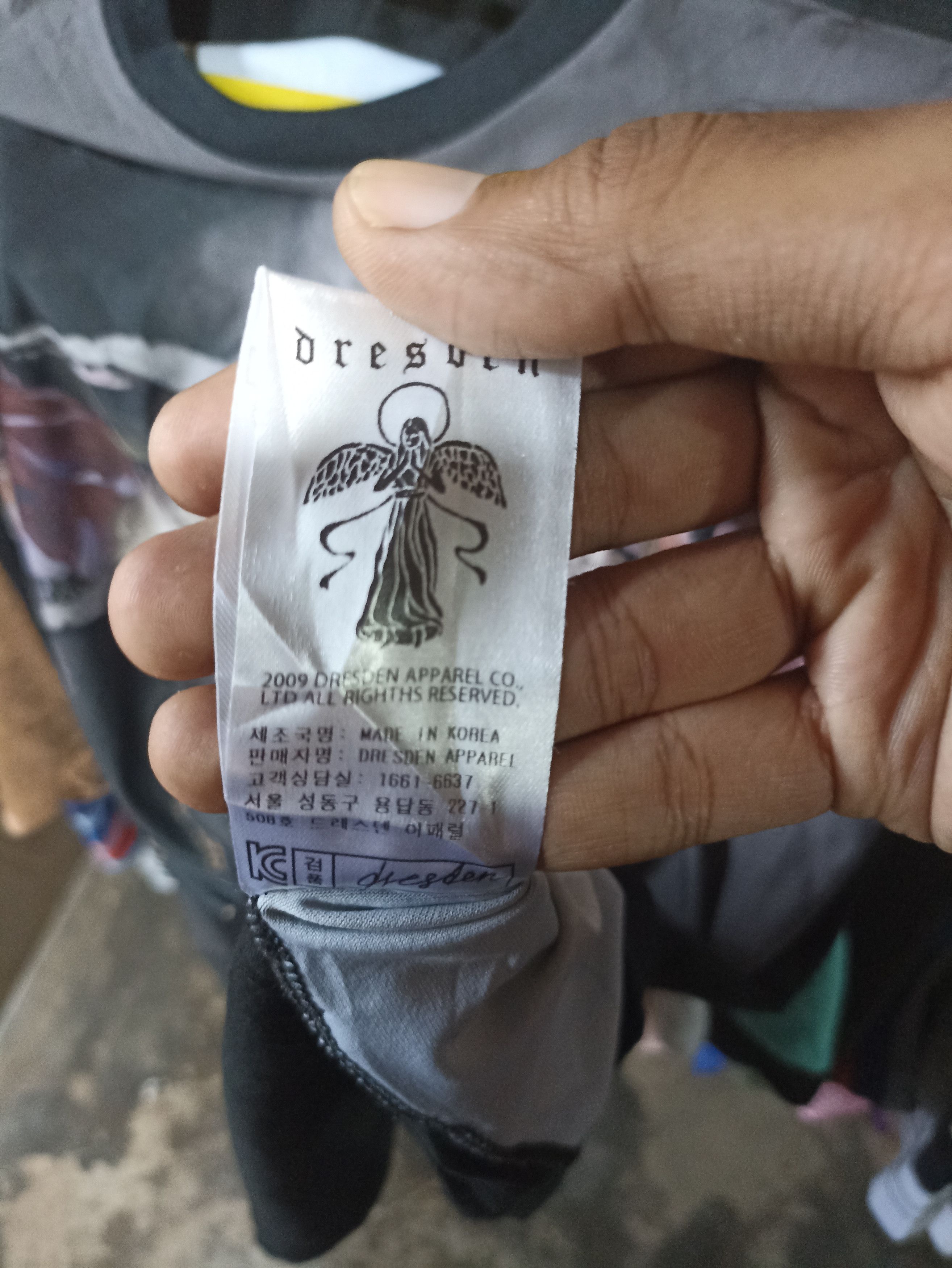 Other Rare Dresden Apparel Tee – Full Print + Angel Embroidery Size US M / EU 48-50 / 2 - 2 Thumbnail