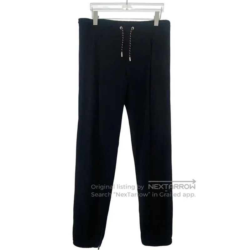 Dior Black Wool Casual Pants for Men .