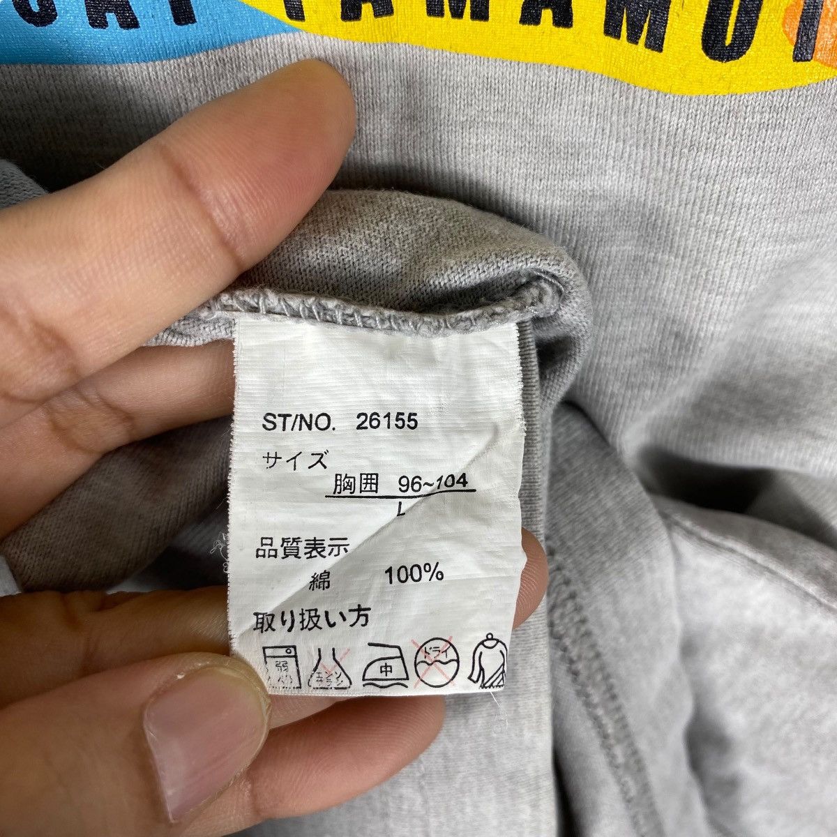 Designer × Kansai Yamamoto × Vintage Vintage 90's KANSAI YAMAMOTO HOMME Logo Tee Shirt Large Size US L / EU 52-54 / 3 - 6 Thumbnail