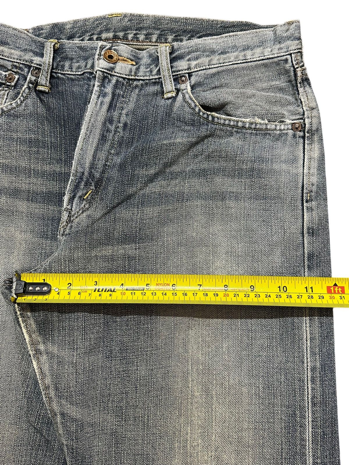 Edwin Vintage Edwin 505zx Selvedge Mud Wash Faded Baggy Jeans Size US 32 / EU 48 - 19 Thumbnail