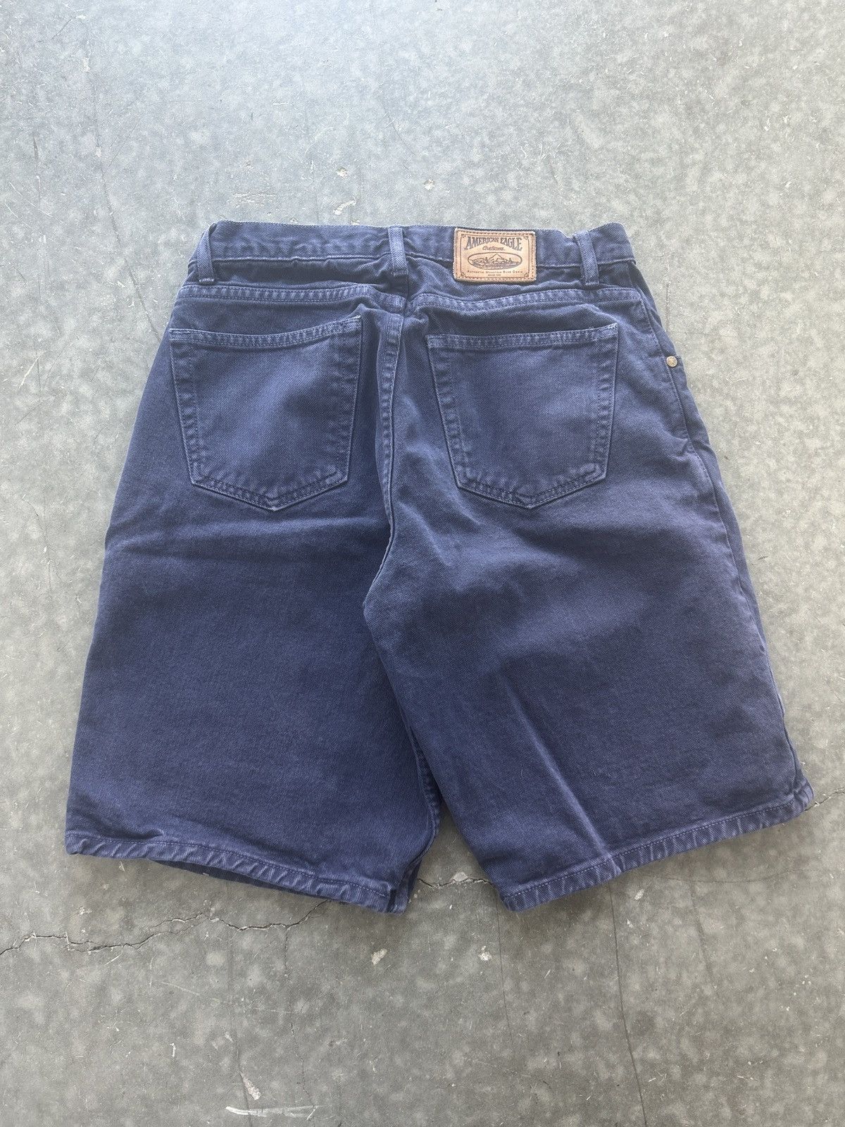 American Eagle Outfitters × Vintage Vintage 90s American Eagle Denim Shorts Baggy Fit Size US 30 / EU 46 - 1 Thumbnail