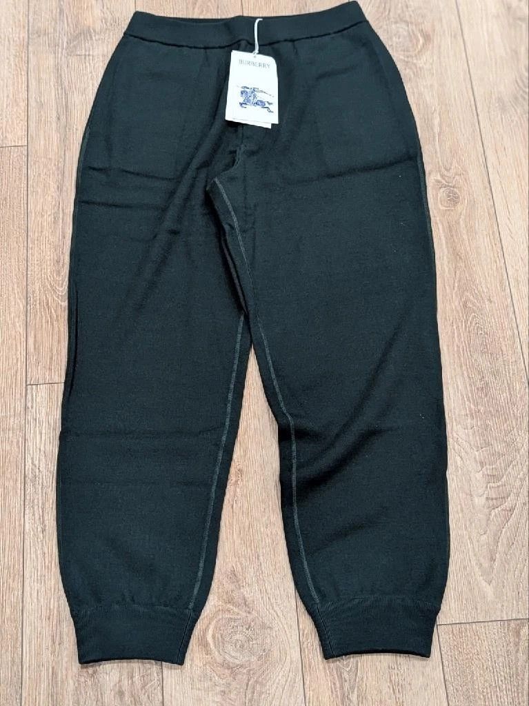 Burberry Burberry Wool Jogger Pants Vine Green Small Relaxed Size US 30 / EU 46 - 1 Thumbnail